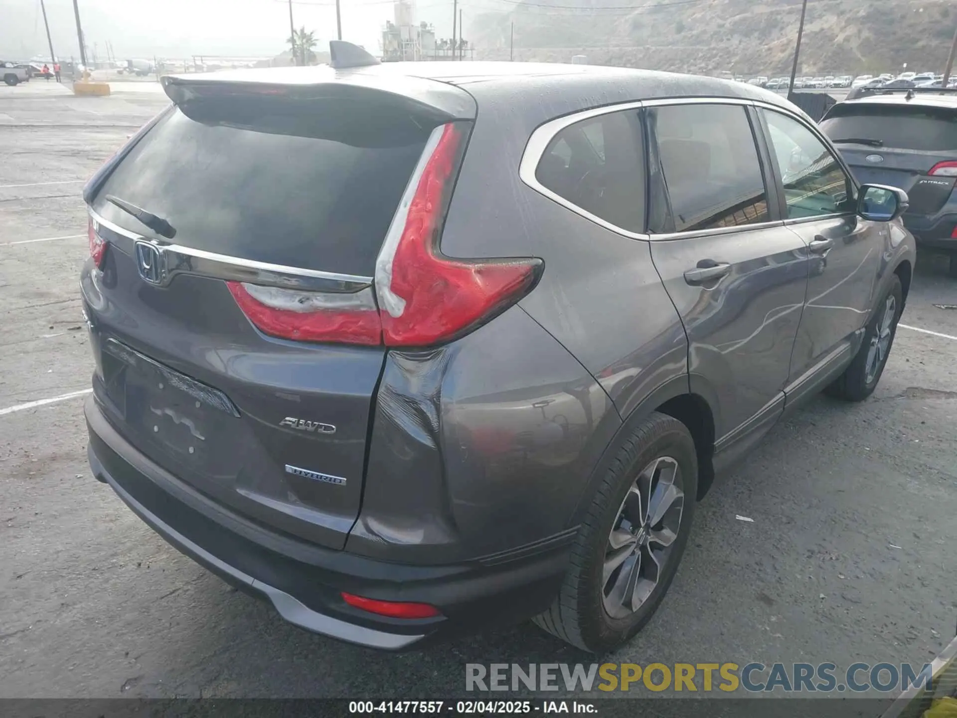 4 Photograph of a damaged car 7FART6H53ME035984 HONDA CR-V 2021