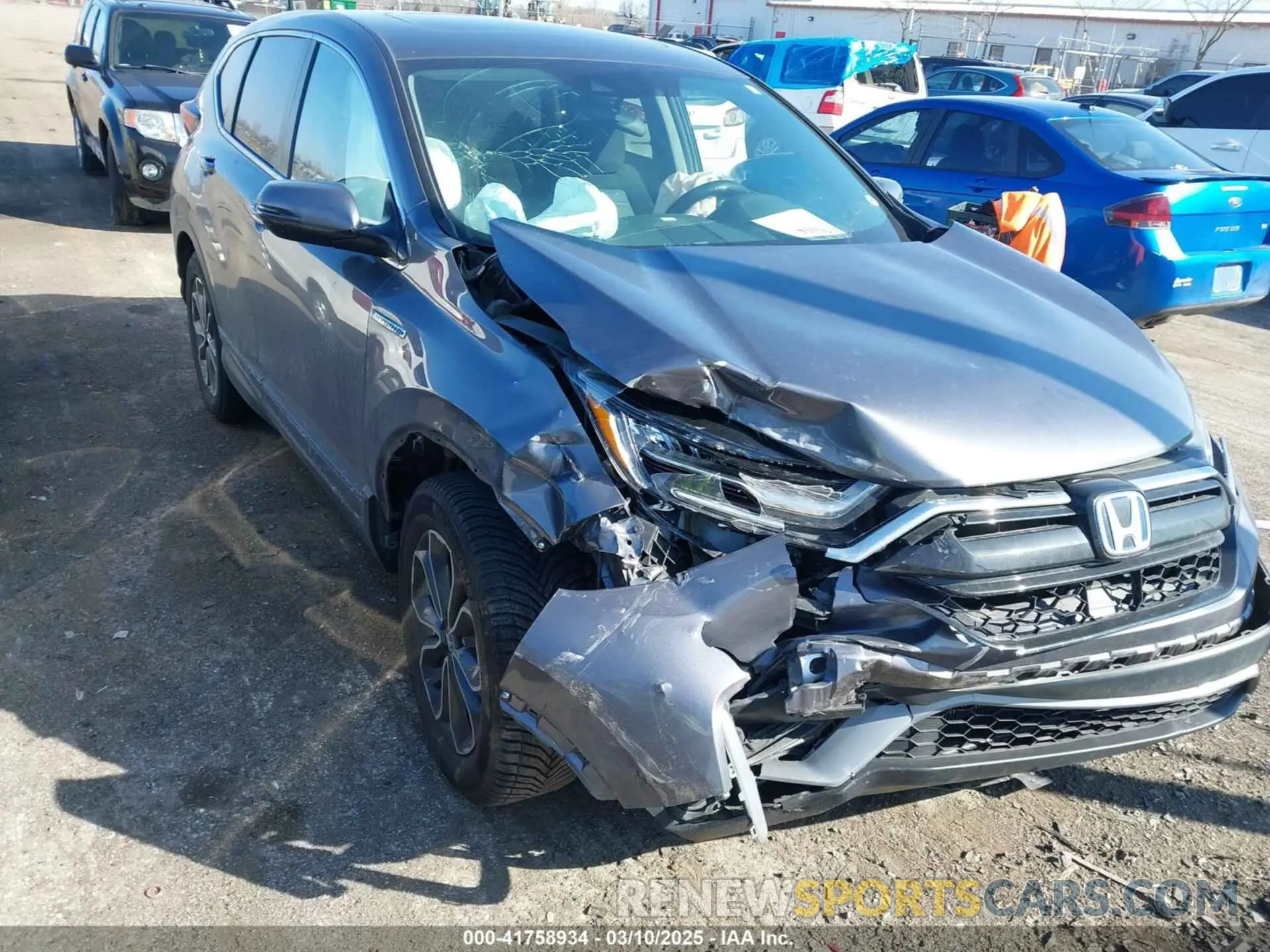 1 Photograph of a damaged car 7FART6H58ME017819 HONDA CR-V 2021