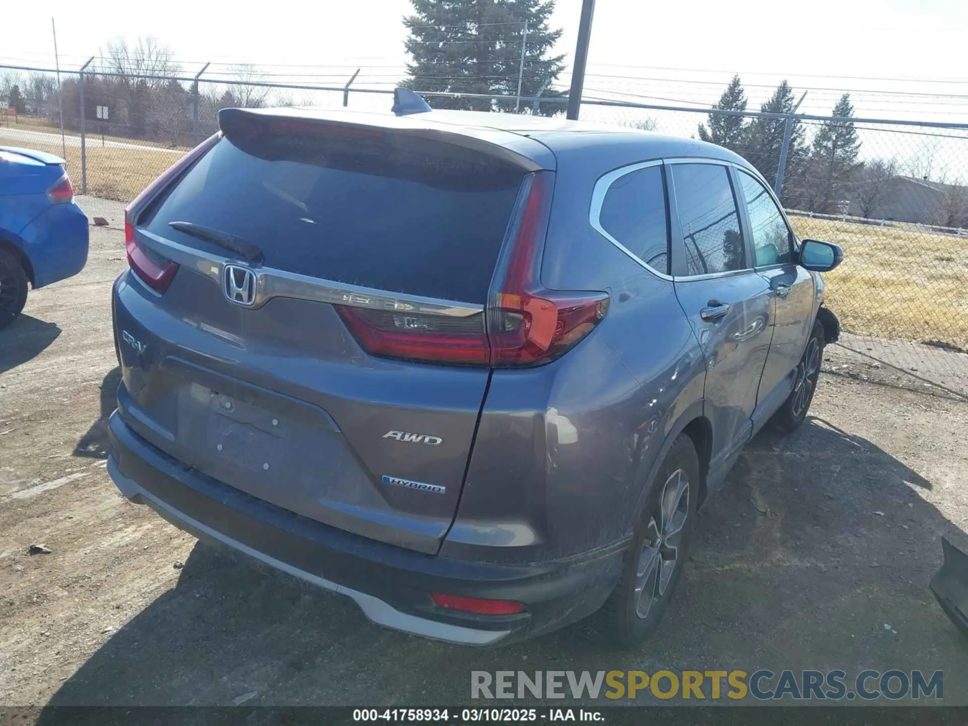 4 Photograph of a damaged car 7FART6H58ME017819 HONDA CR-V 2021