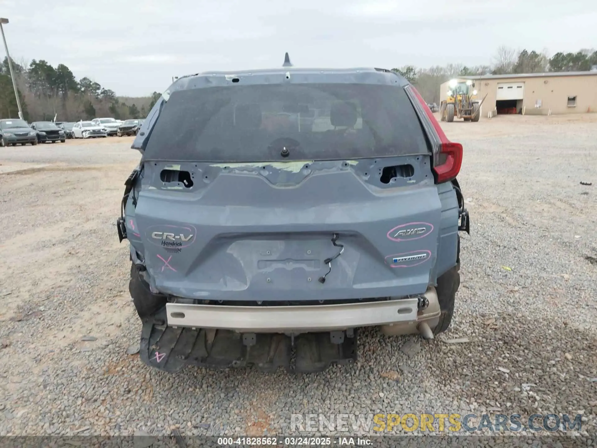 17 Photograph of a damaged car 7FART6H84ME032621 HONDA CR-V 2021