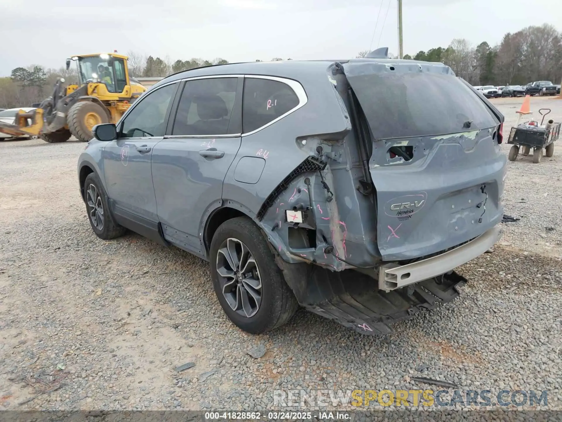 3 Photograph of a damaged car 7FART6H84ME032621 HONDA CR-V 2021