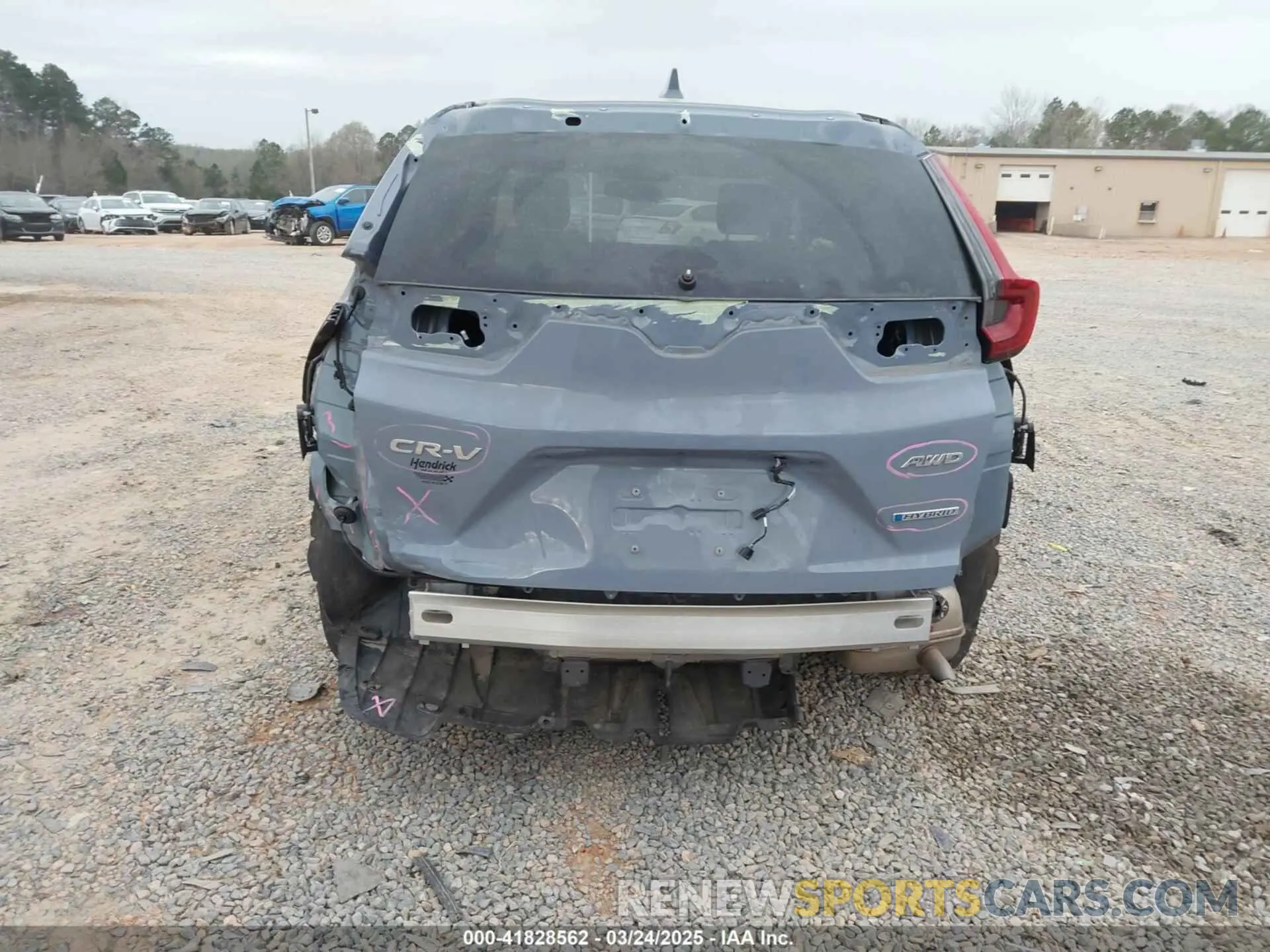6 Photograph of a damaged car 7FART6H84ME032621 HONDA CR-V 2021