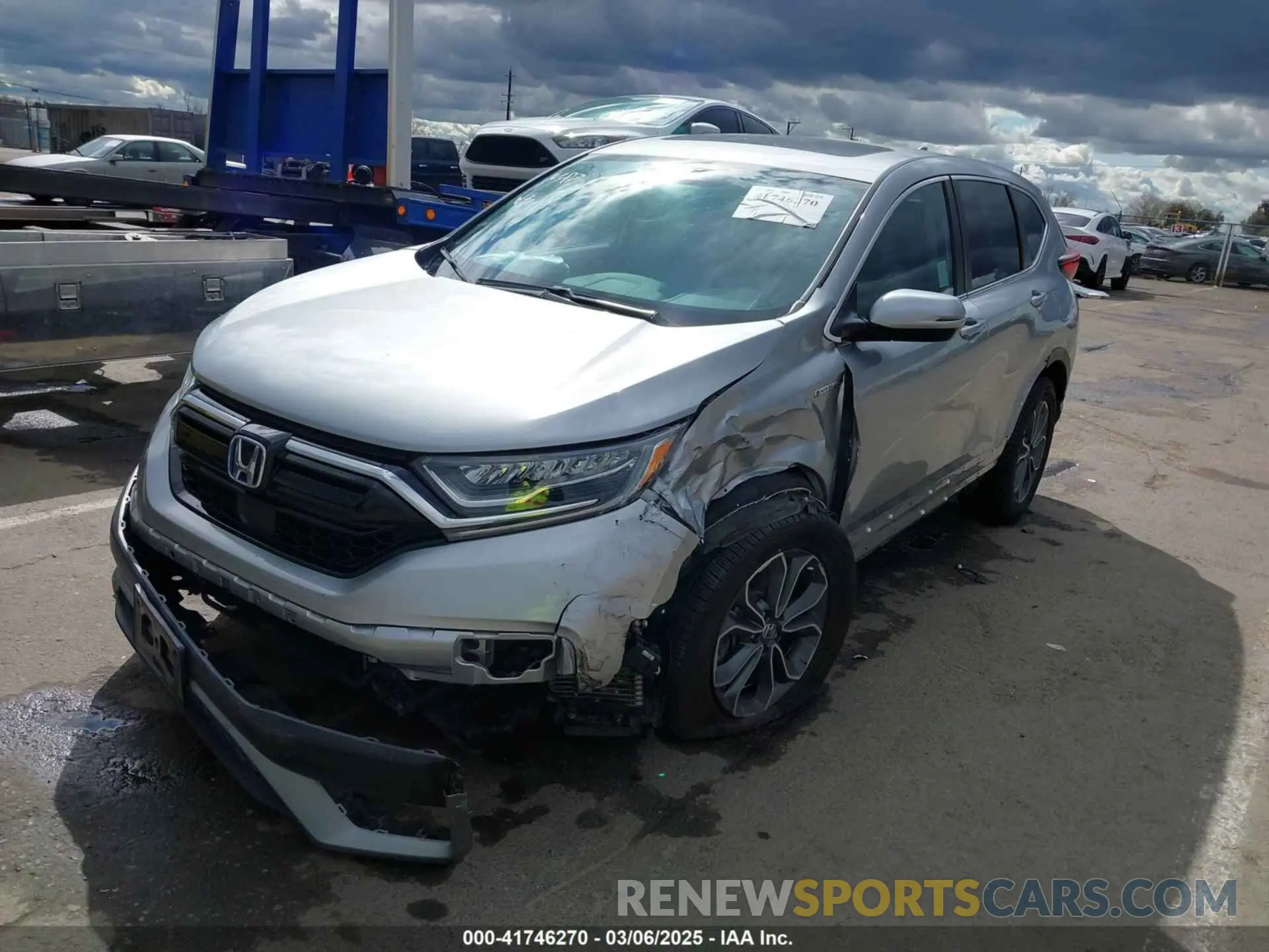 6 Photograph of a damaged car 7FART6H8XME010994 HONDA CR-V 2021