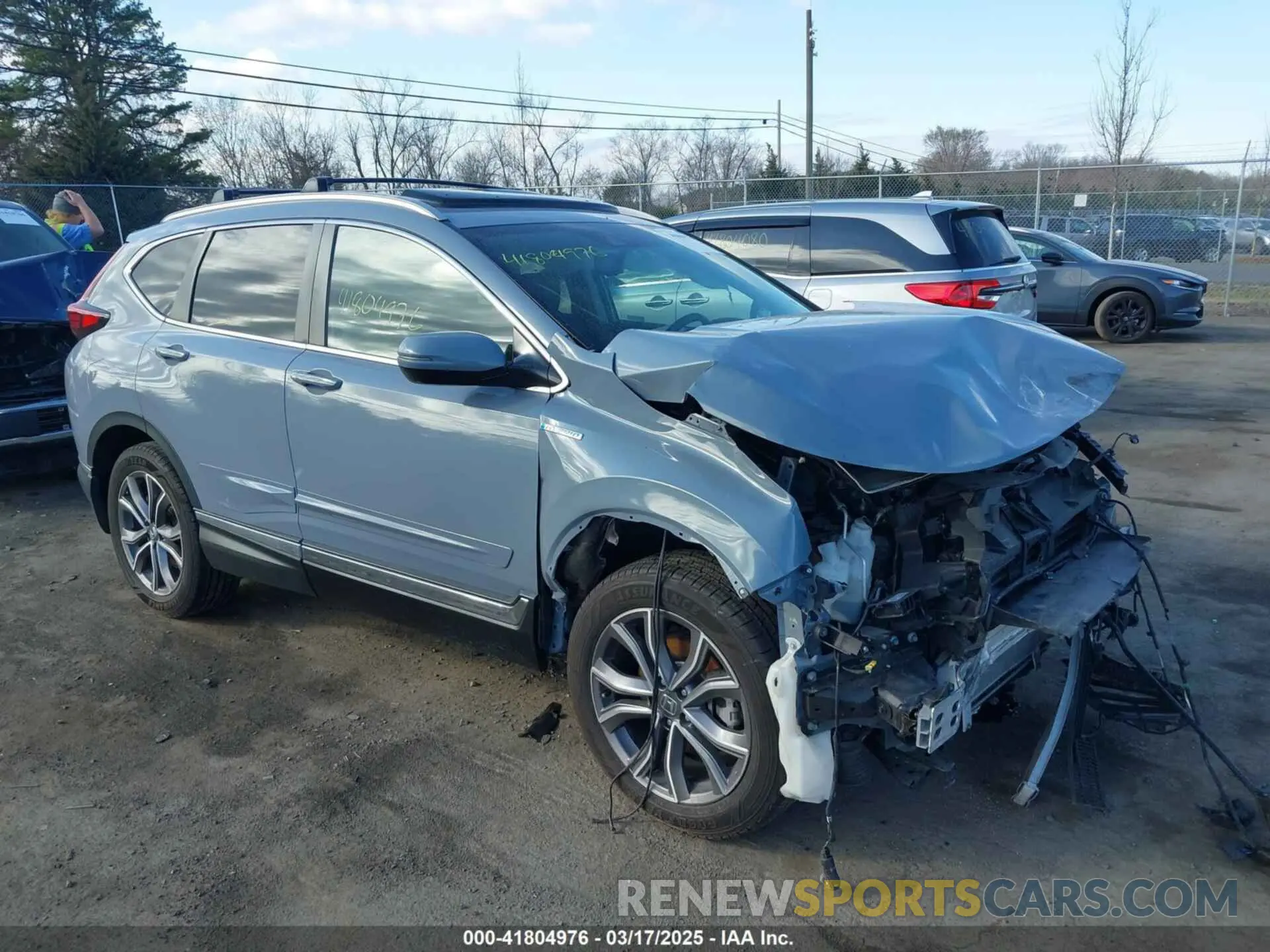 1 Photograph of a damaged car 7FART6H95ME004559 HONDA CR-V 2021
