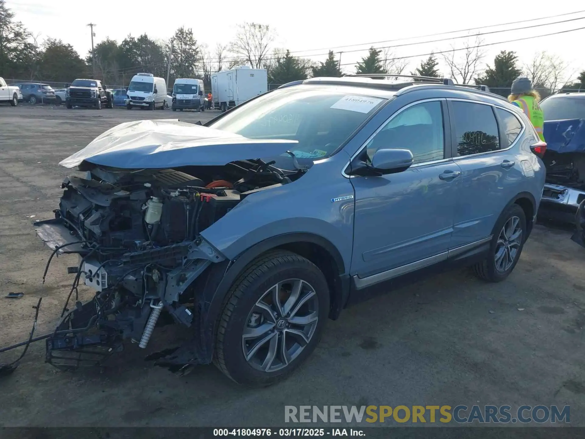 2 Photograph of a damaged car 7FART6H95ME004559 HONDA CR-V 2021