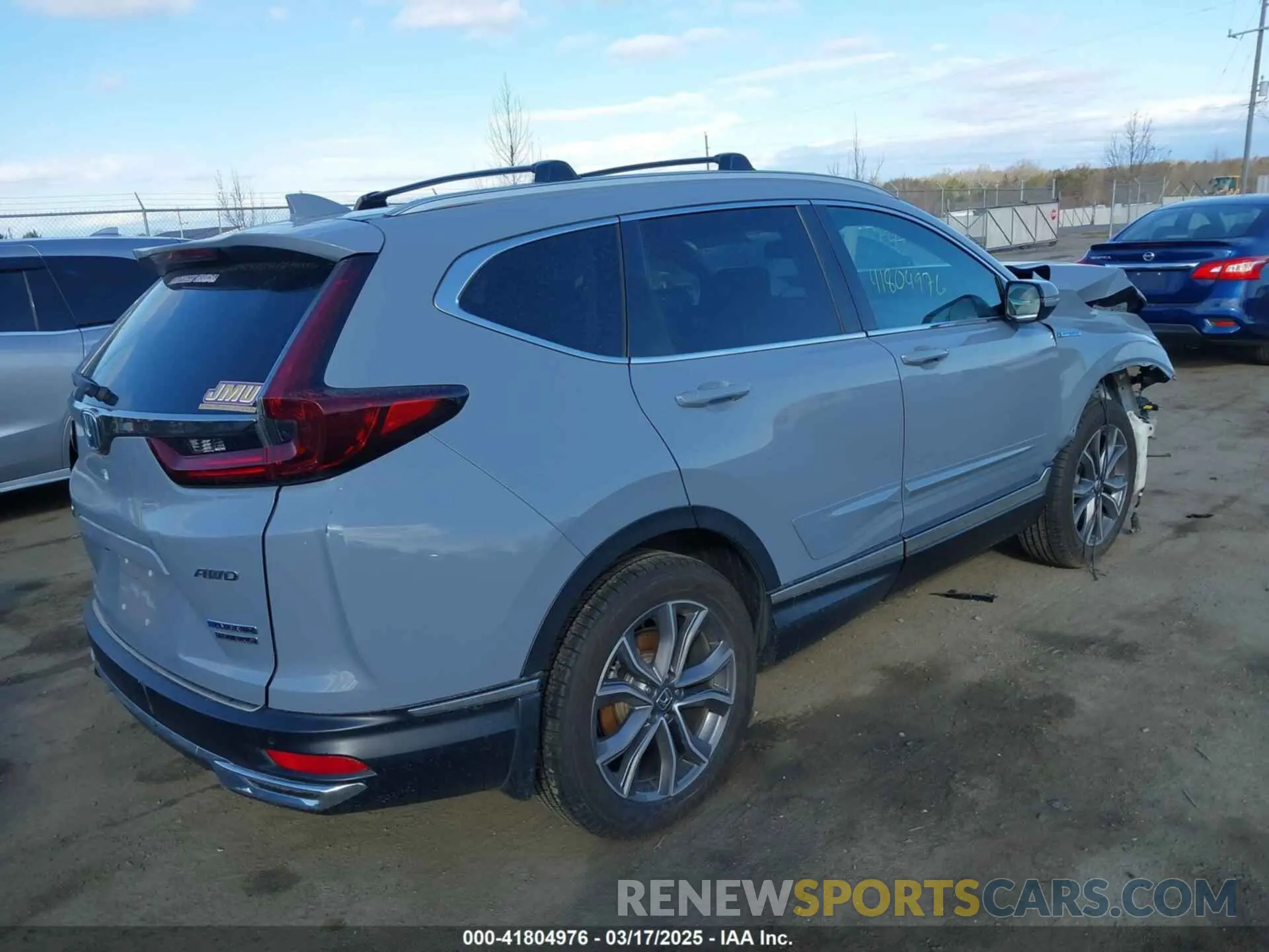 4 Photograph of a damaged car 7FART6H95ME004559 HONDA CR-V 2021