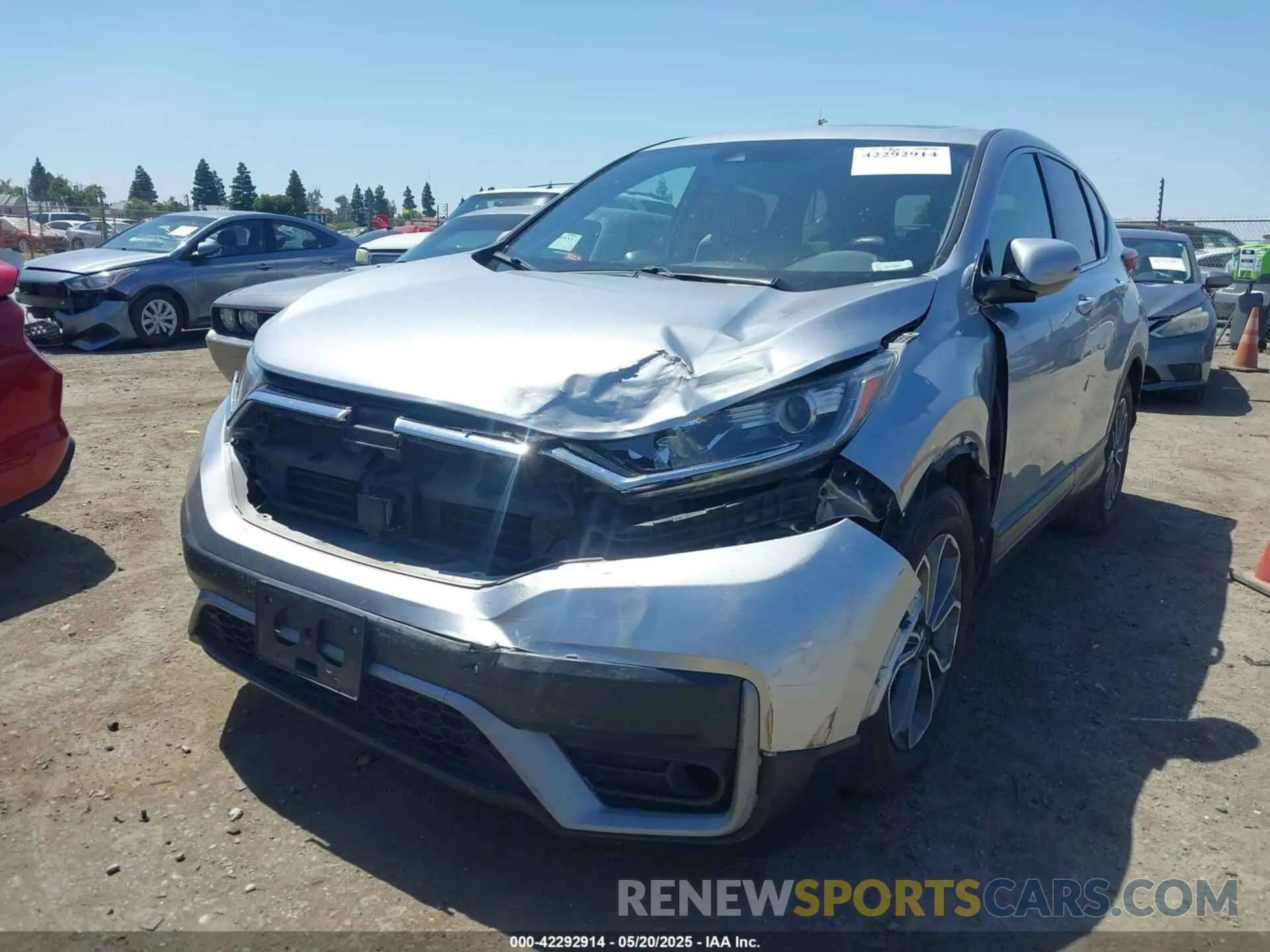 2 Photograph of a damaged car 7FARW1H57ME014145 HONDA CR-V 2021