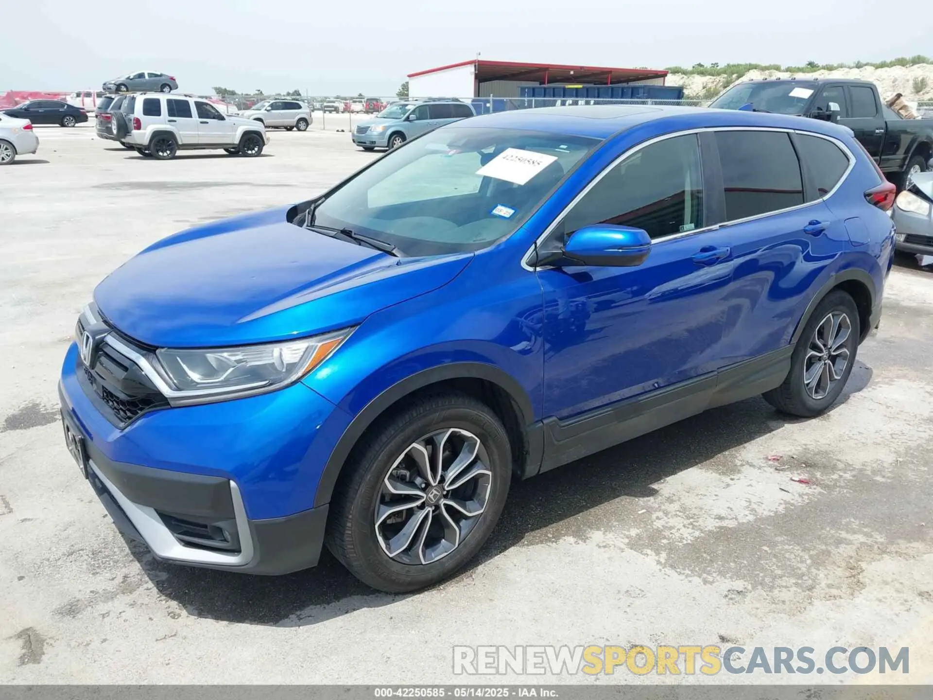 2 Photograph of a damaged car 7FARW1H58ME012839 HONDA CR-V 2021