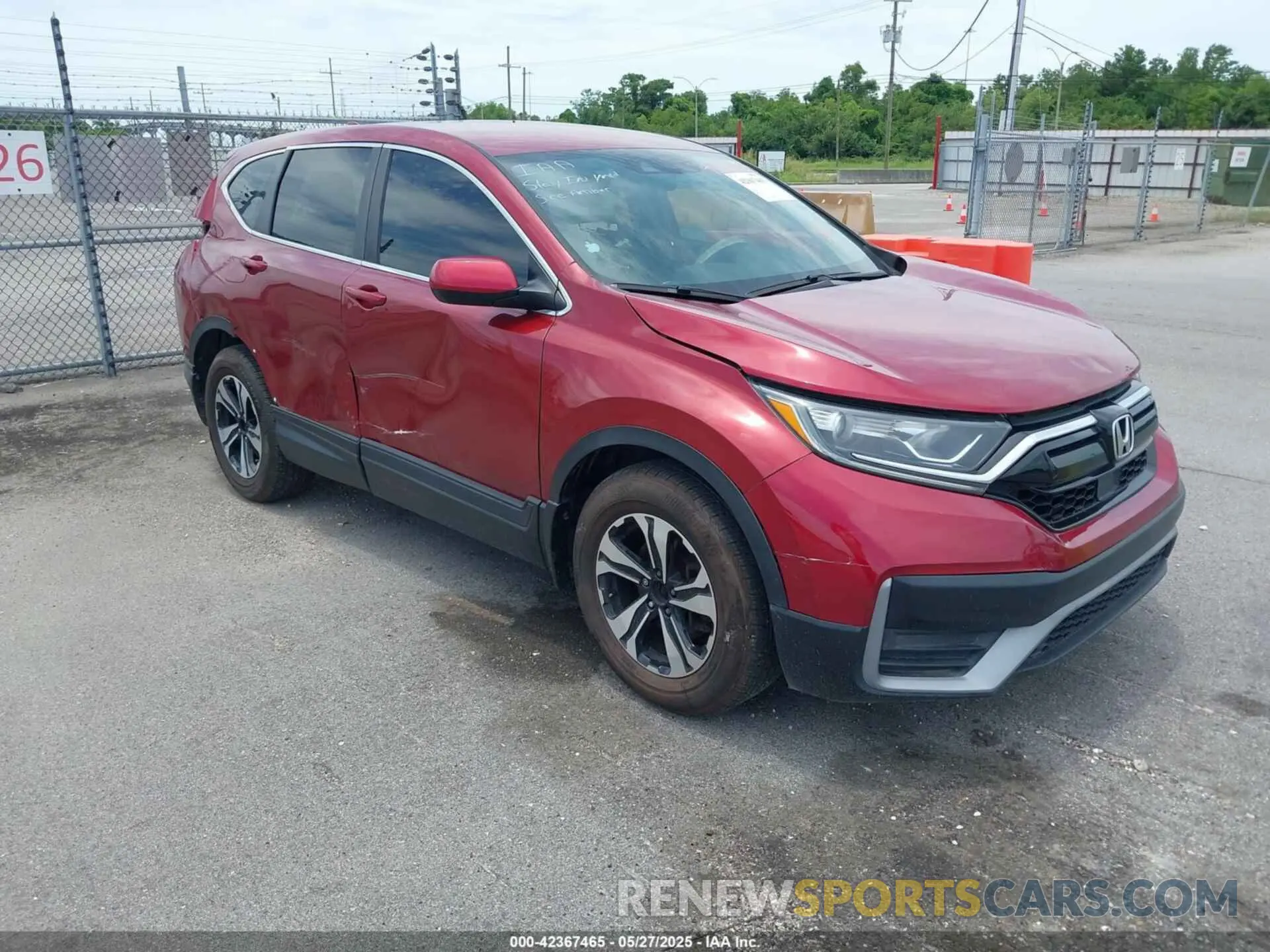 1 Photograph of a damaged car 7FARW1H70ME017132 HONDA CR-V 2021