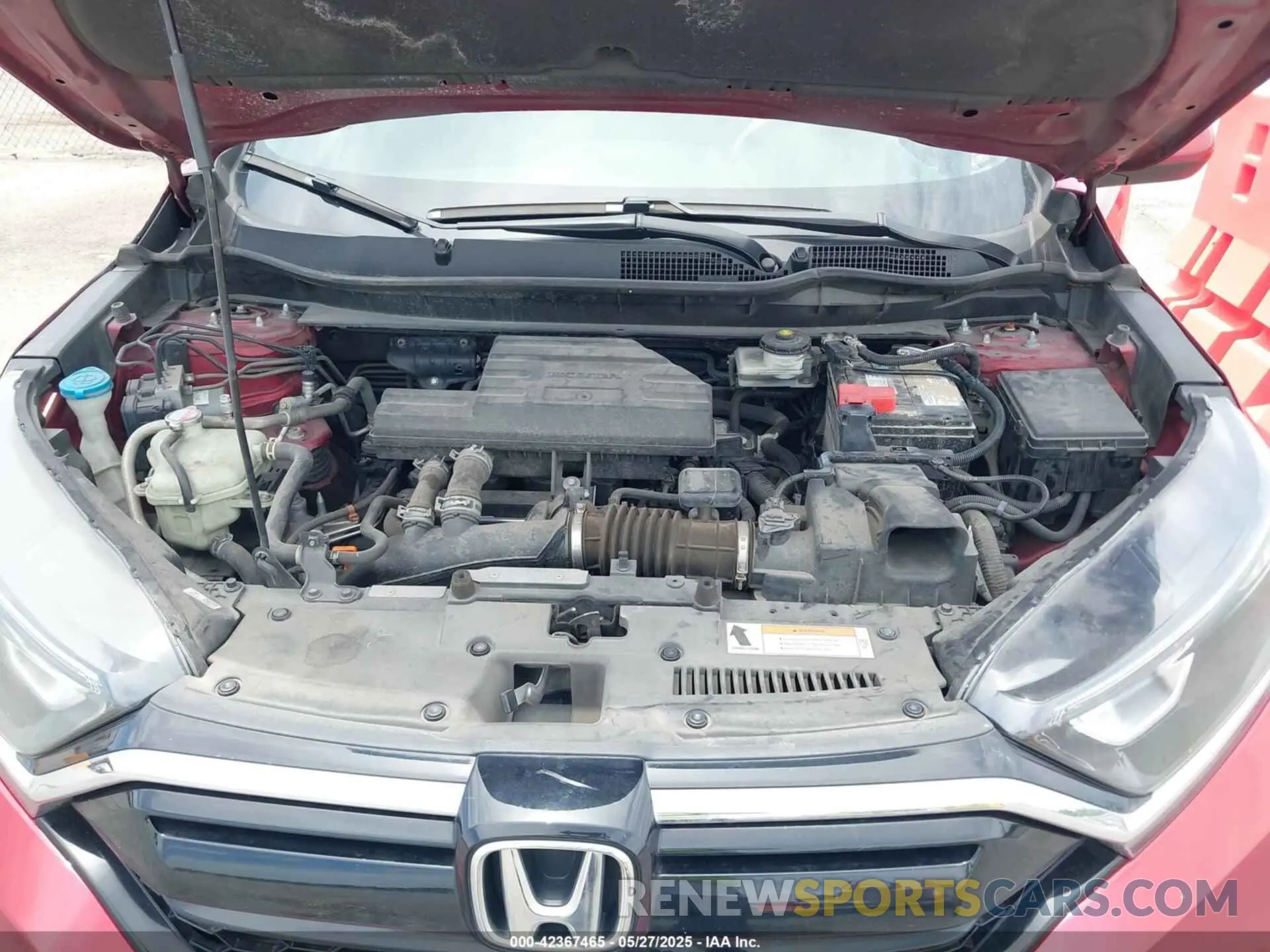 10 Photograph of a damaged car 7FARW1H70ME017132 HONDA CR-V 2021