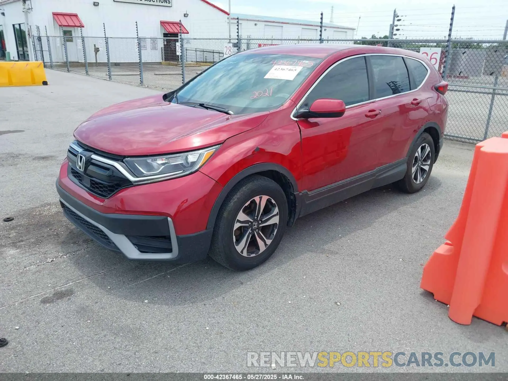 2 Photograph of a damaged car 7FARW1H70ME017132 HONDA CR-V 2021