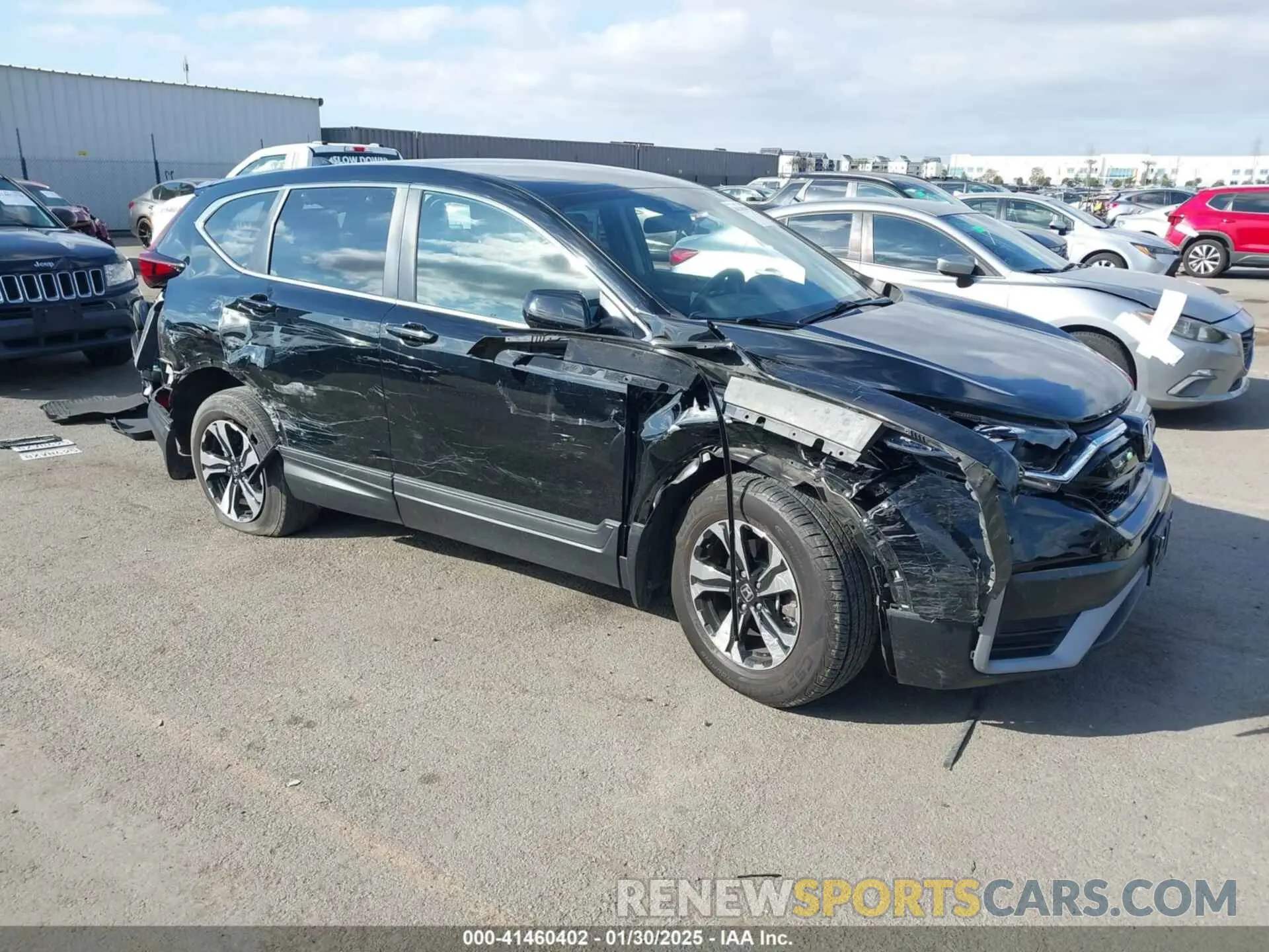 1 Photograph of a damaged car 7FARW1H71ME014756 HONDA CR-V 2021