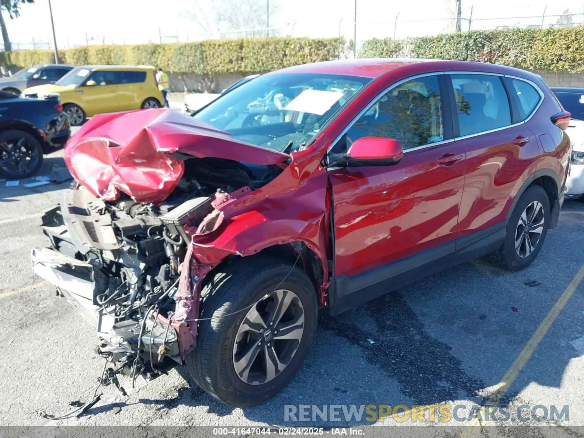 2 Photograph of a damaged car 7FARW1H71ME023506 HONDA CR-V 2021