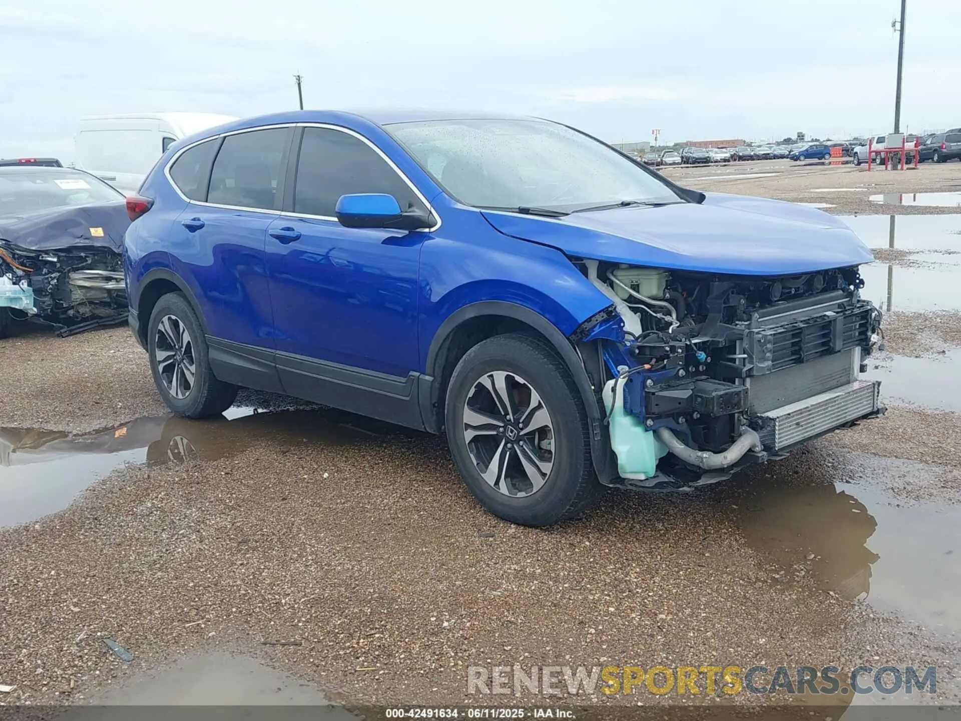 1 Photograph of a damaged car 7FARW1H72ME022381 HONDA CR-V 2021