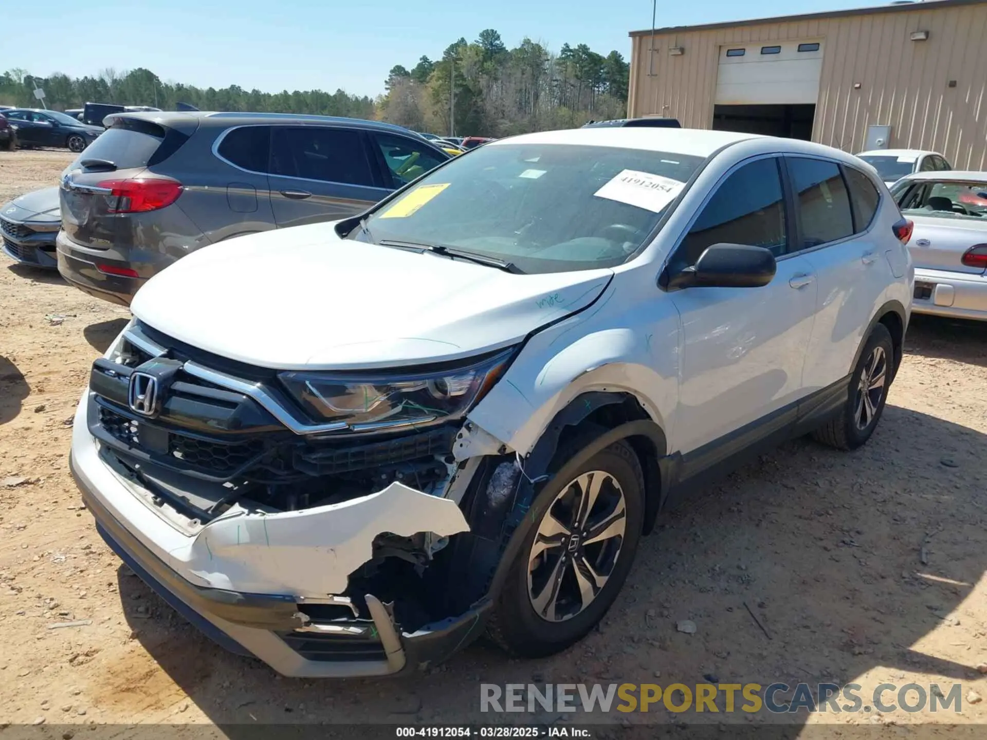 2 Photograph of a damaged car 7FARW1H72ME023403 HONDA CR-V 2021
