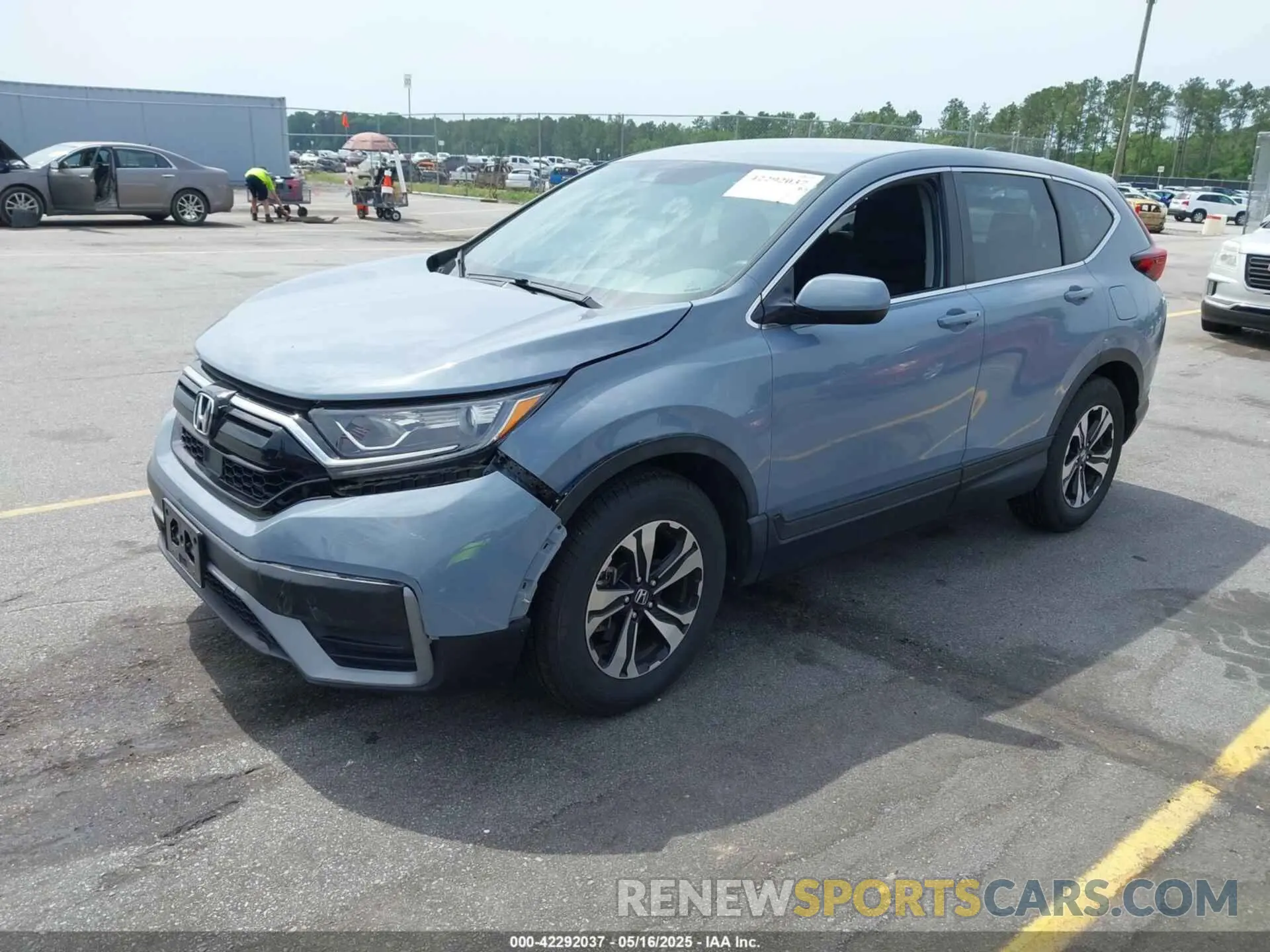 2 Photograph of a damaged car 7FARW1H74ME023466 HONDA CR-V 2021