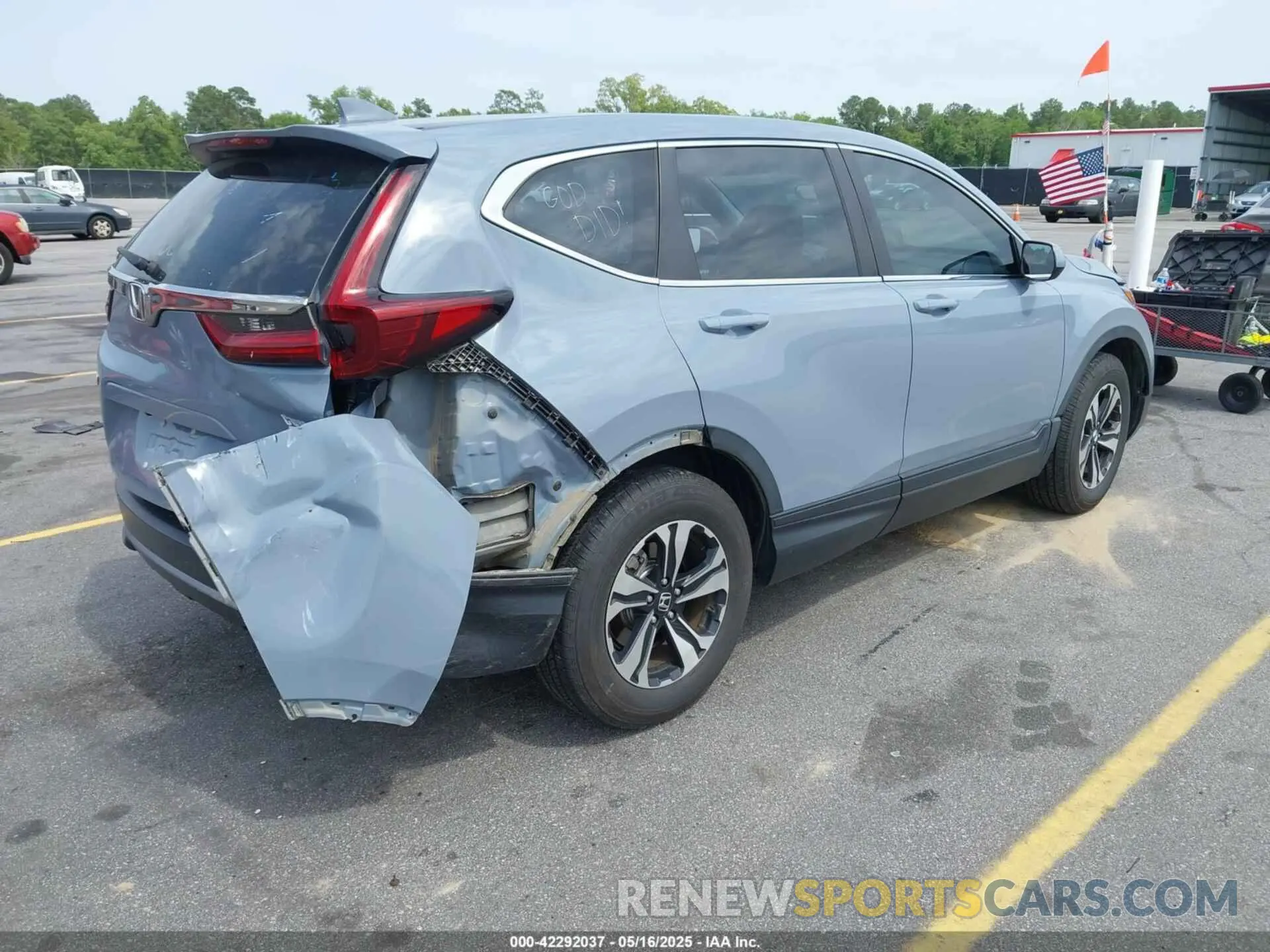 4 Photograph of a damaged car 7FARW1H74ME023466 HONDA CR-V 2021