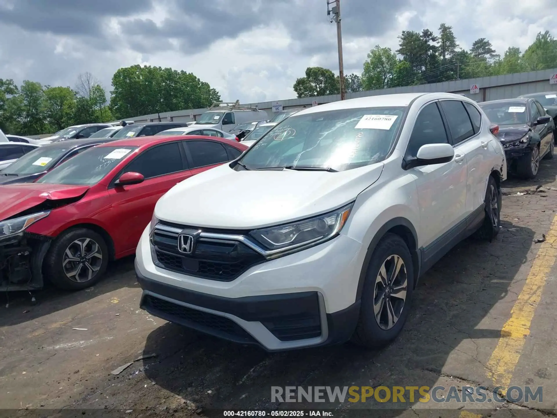 2 Photograph of a damaged car 7FARW1H74ME024990 HONDA CR-V 2021