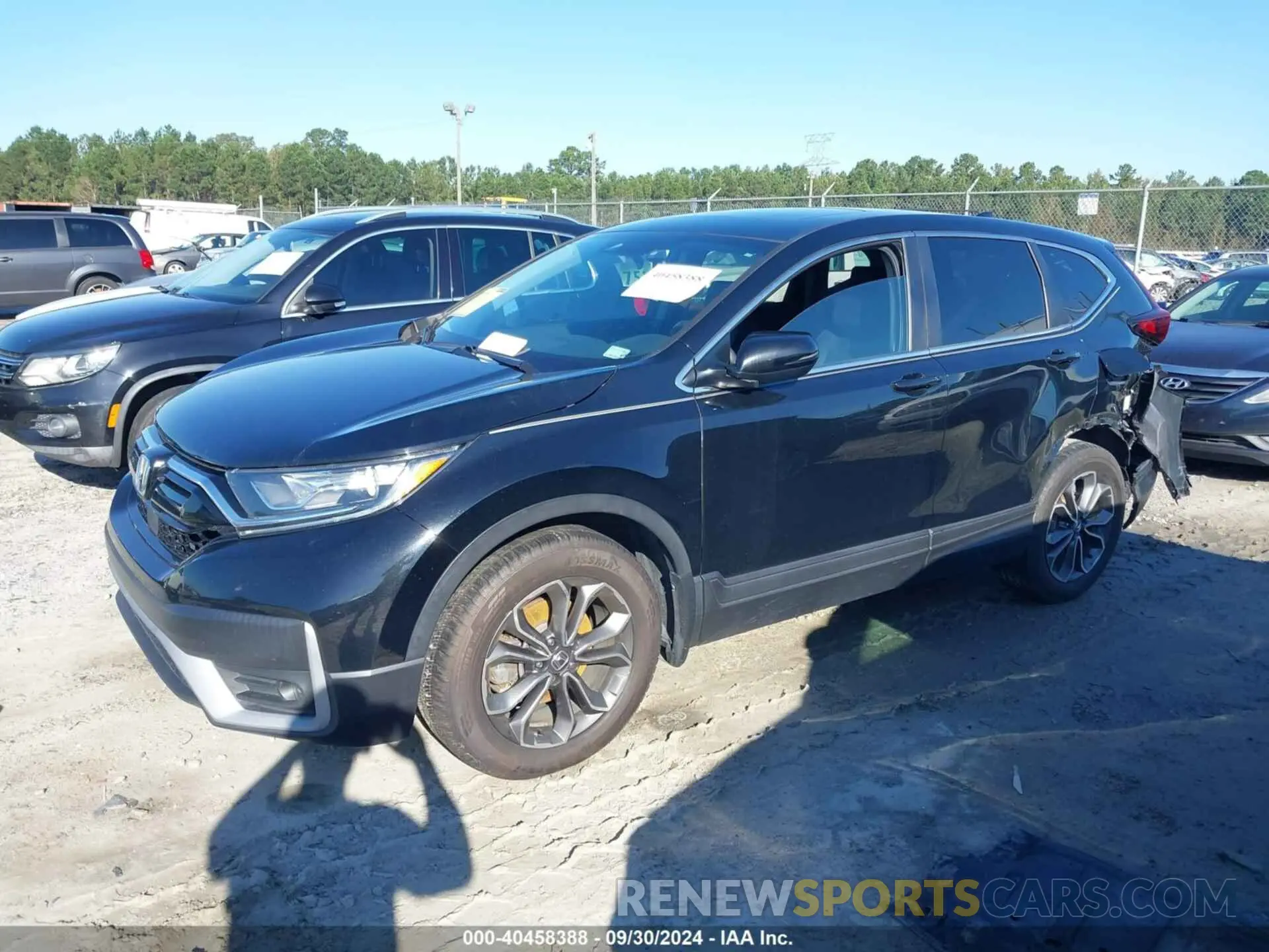 2 Photograph of a damaged car 7FARW1H80ME005992 HONDA CR-V 2021