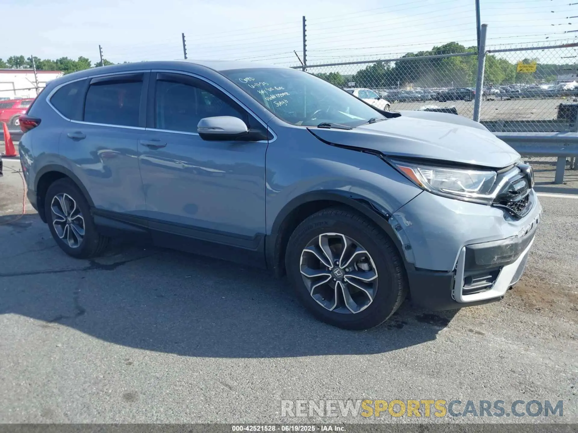 1 Photograph of a damaged car 7FARW1H81ME023952 HONDA CR-V 2021