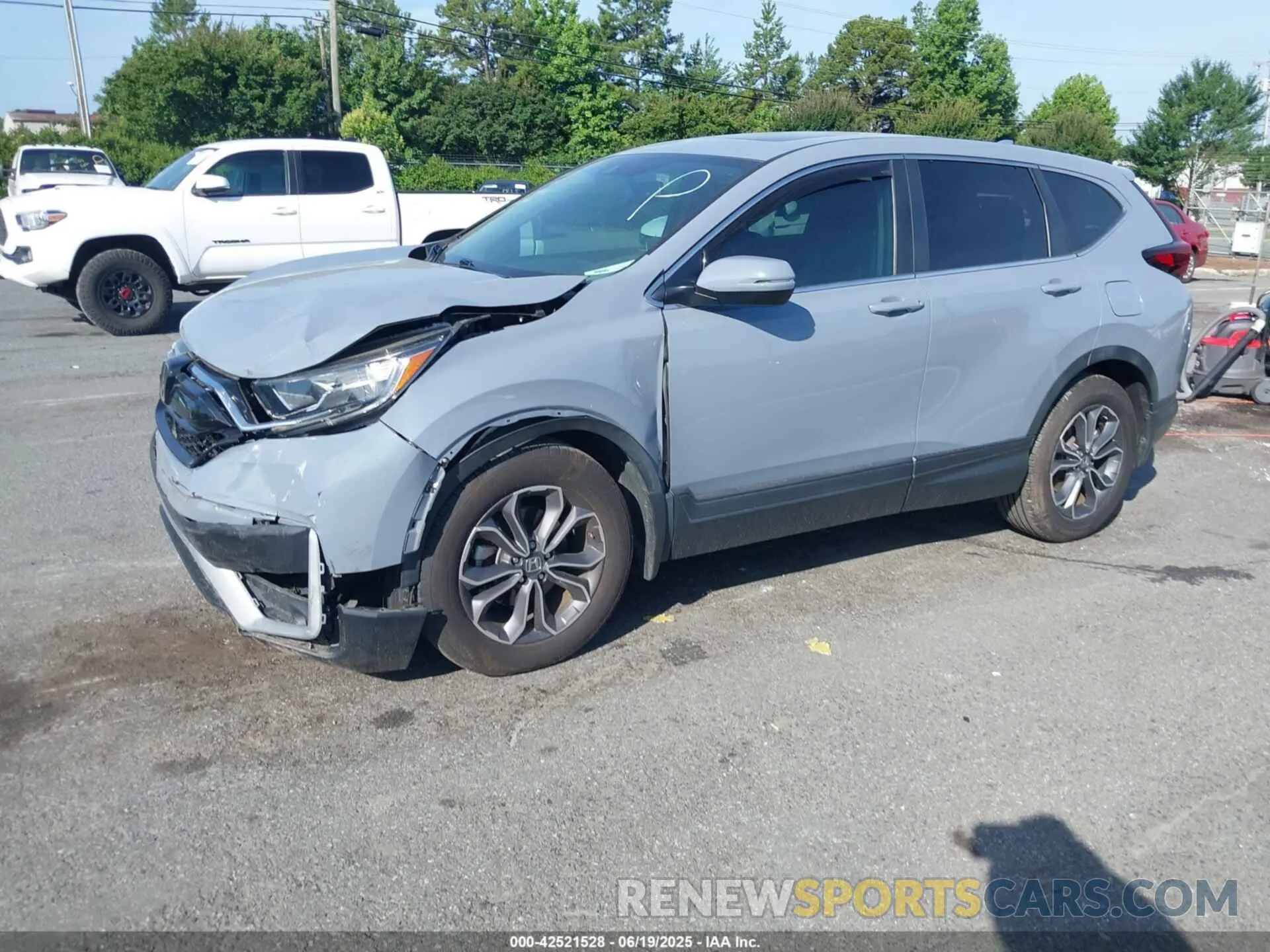 2 Photograph of a damaged car 7FARW1H81ME023952 HONDA CR-V 2021