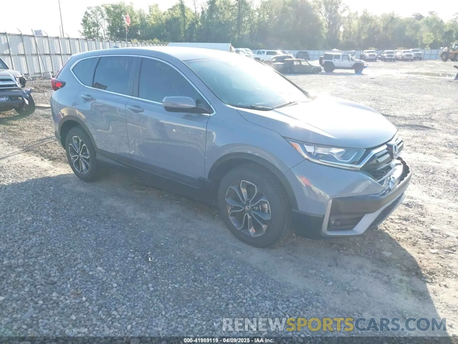 1 Photograph of a damaged car 7FARW1H82ME003726 HONDA CR-V 2021