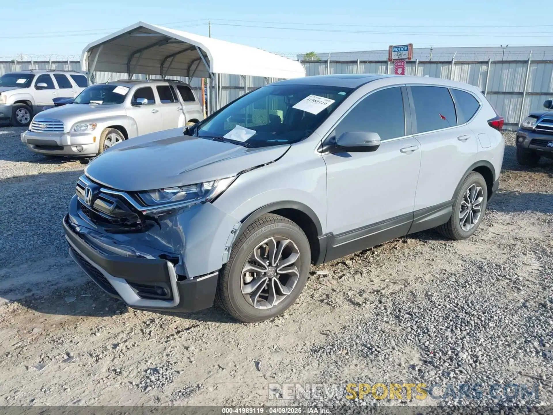 2 Photograph of a damaged car 7FARW1H82ME003726 HONDA CR-V 2021
