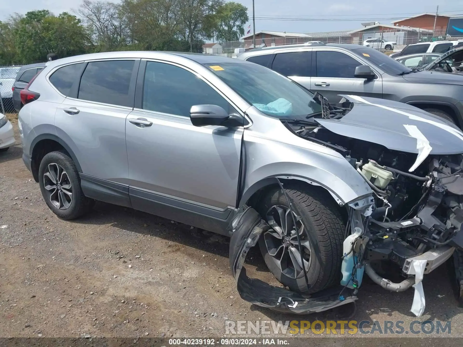 1 Photograph of a damaged car 7FARW1H83ME014363 HONDA CR-V 2021