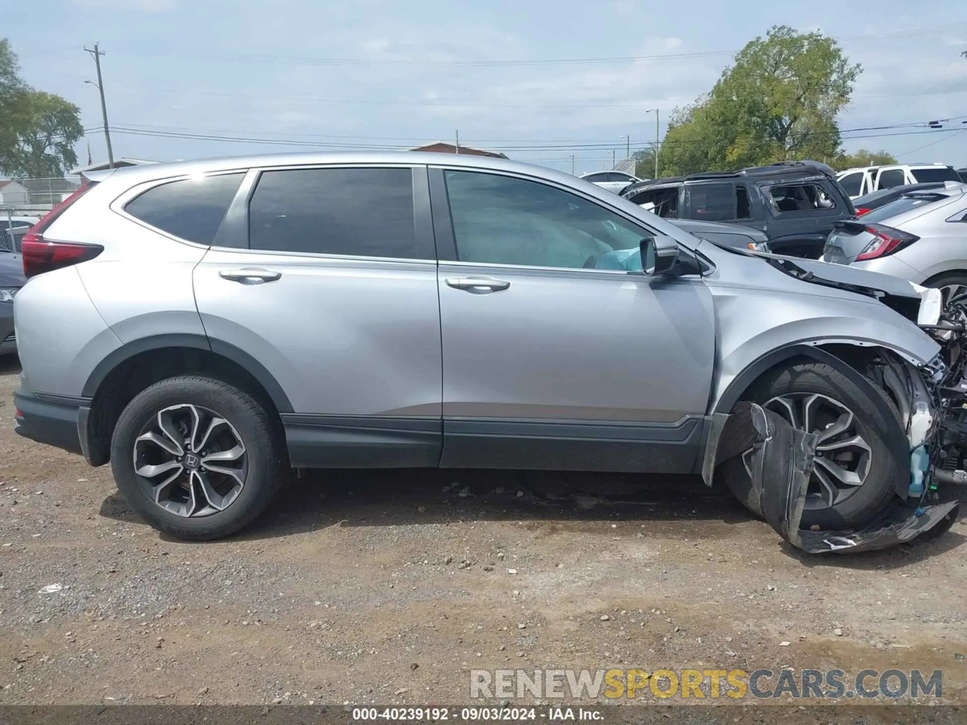 13 Photograph of a damaged car 7FARW1H83ME014363 HONDA CR-V 2021