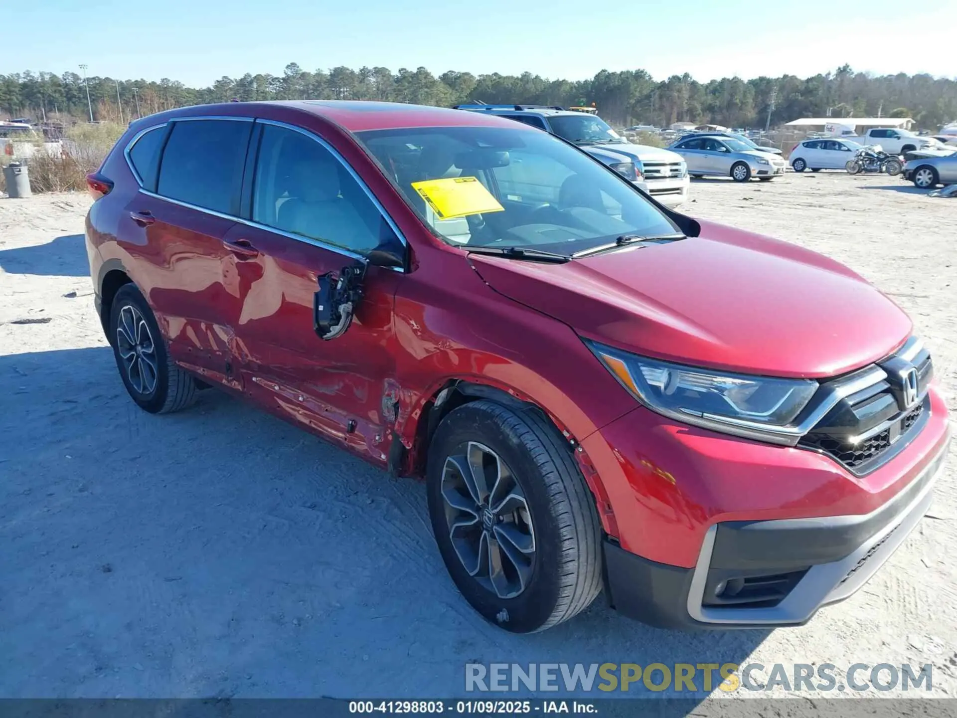 6 Photograph of a damaged car 7FARW1H83ME018073 HONDA CR-V 2021