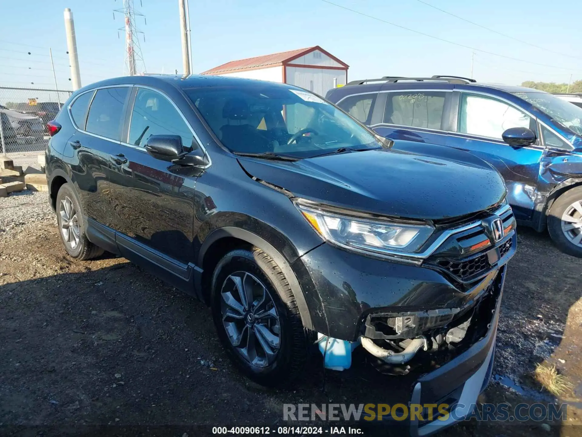 1 Photograph of a damaged car 7FARW1H87ME013135 HONDA CR-V 2021