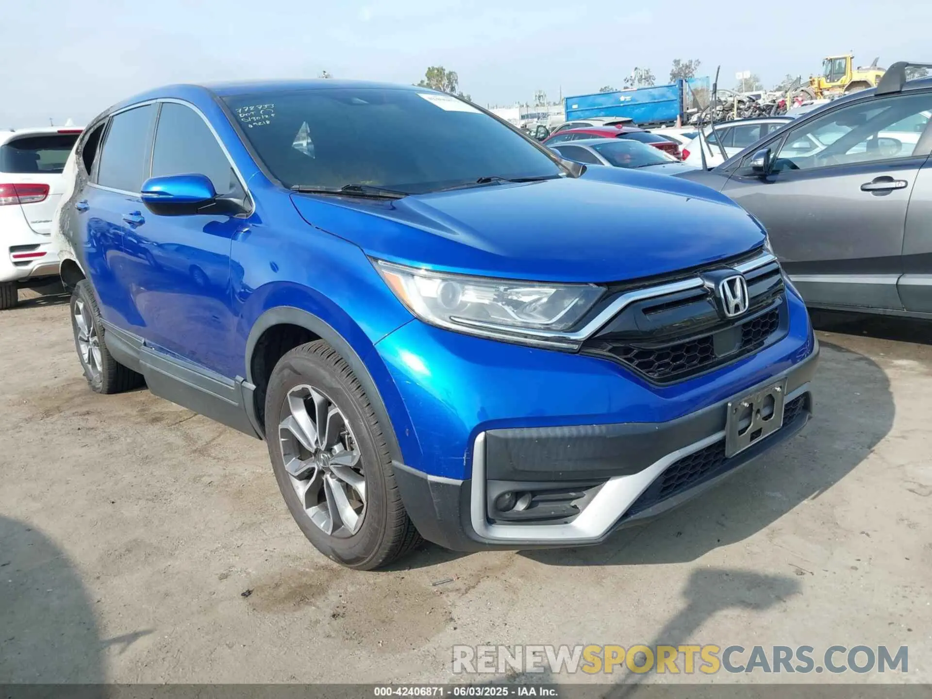 1 Photograph of a damaged car 7FARW2H50ME035831 HONDA CR-V 2021
