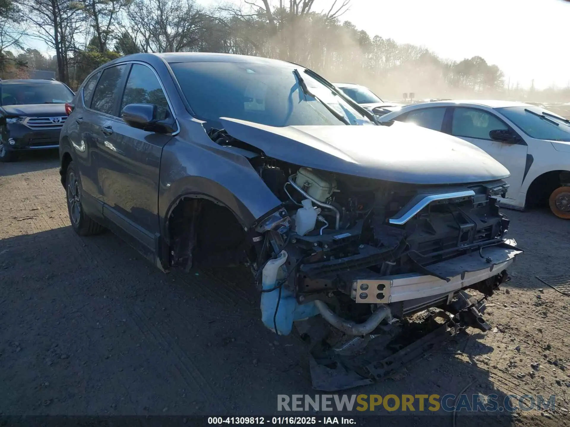 1 Photograph of a damaged car 7FARW2H52ME007500 HONDA CR-V 2021