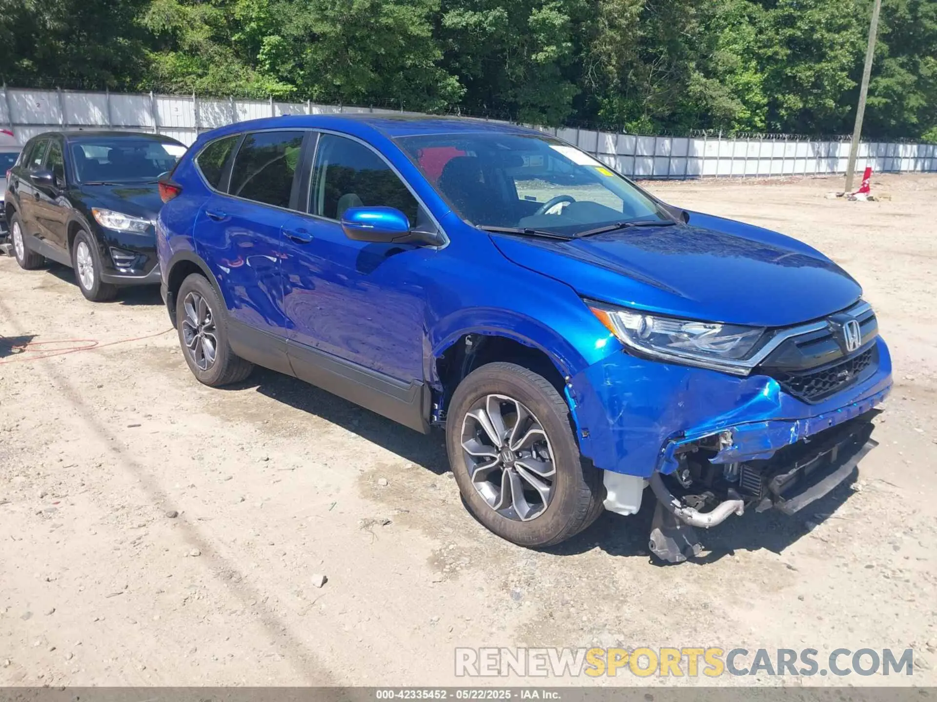 1 Photograph of a damaged car 7FARW2H52ME030940 HONDA CR-V 2021
