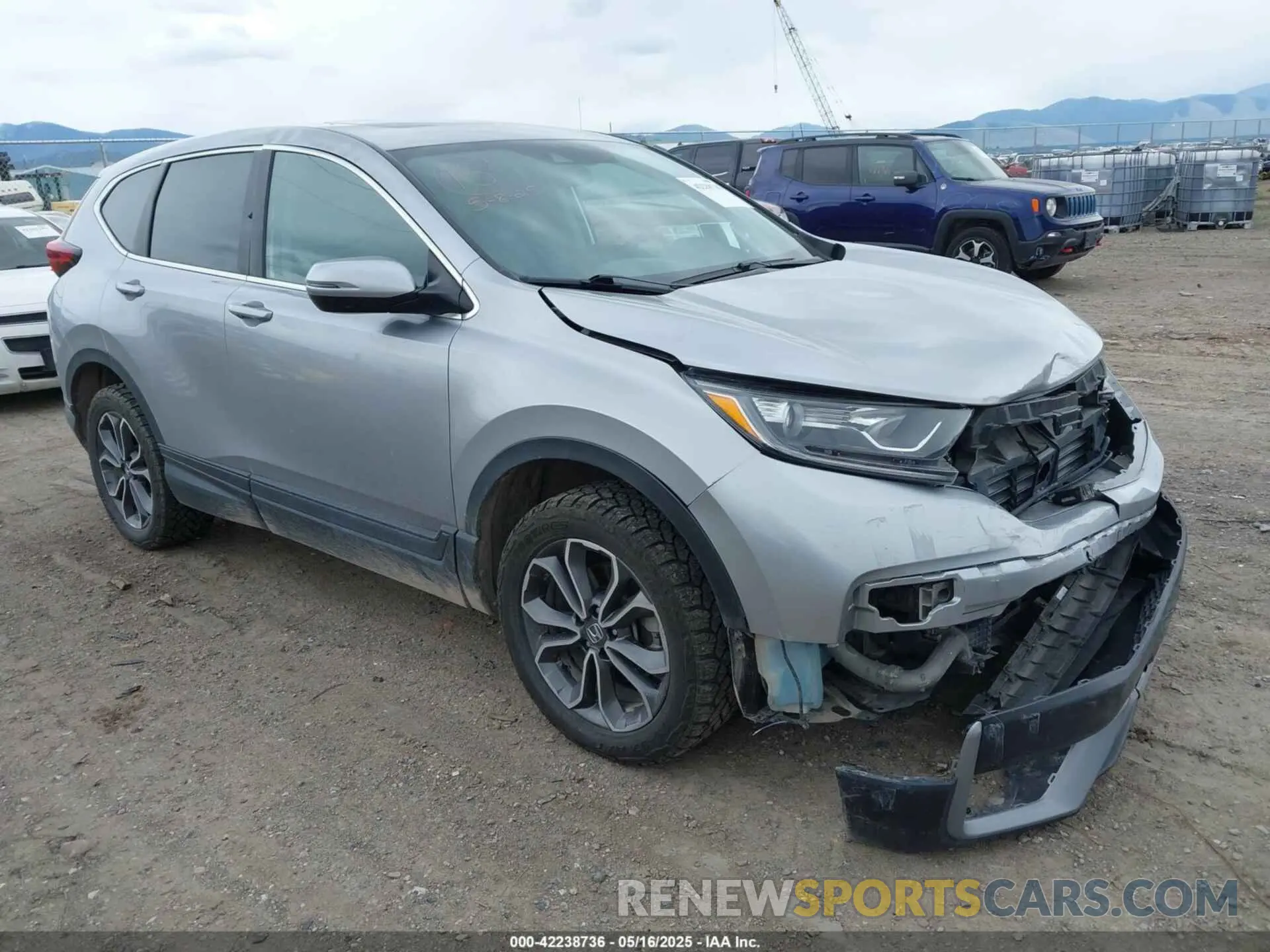 1 Photograph of a damaged car 7FARW2H53ME025181 HONDA CR-V 2021