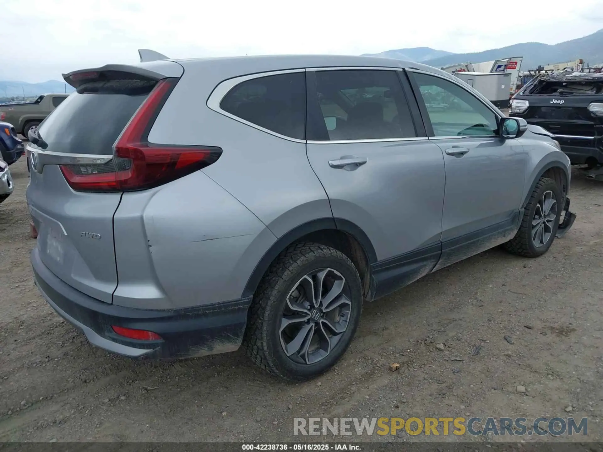 4 Photograph of a damaged car 7FARW2H53ME025181 HONDA CR-V 2021