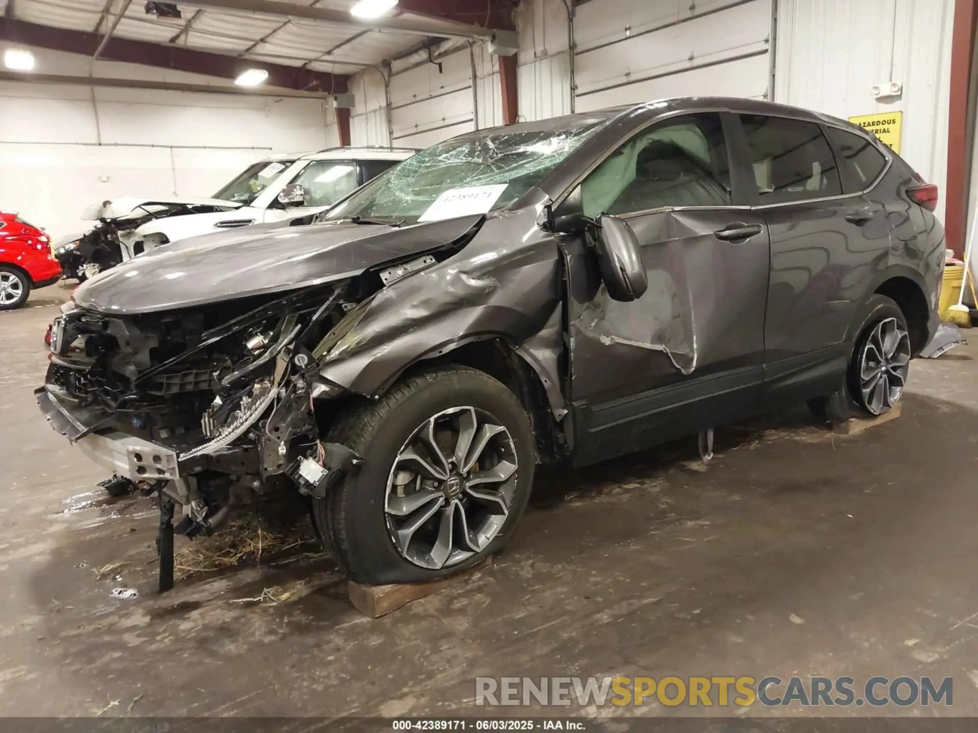 2 Photograph of a damaged car 7FARW2H55ME028342 HONDA CR-V 2021