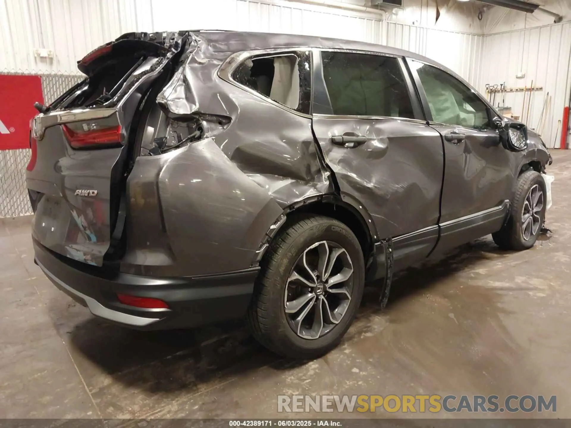 4 Photograph of a damaged car 7FARW2H55ME028342 HONDA CR-V 2021