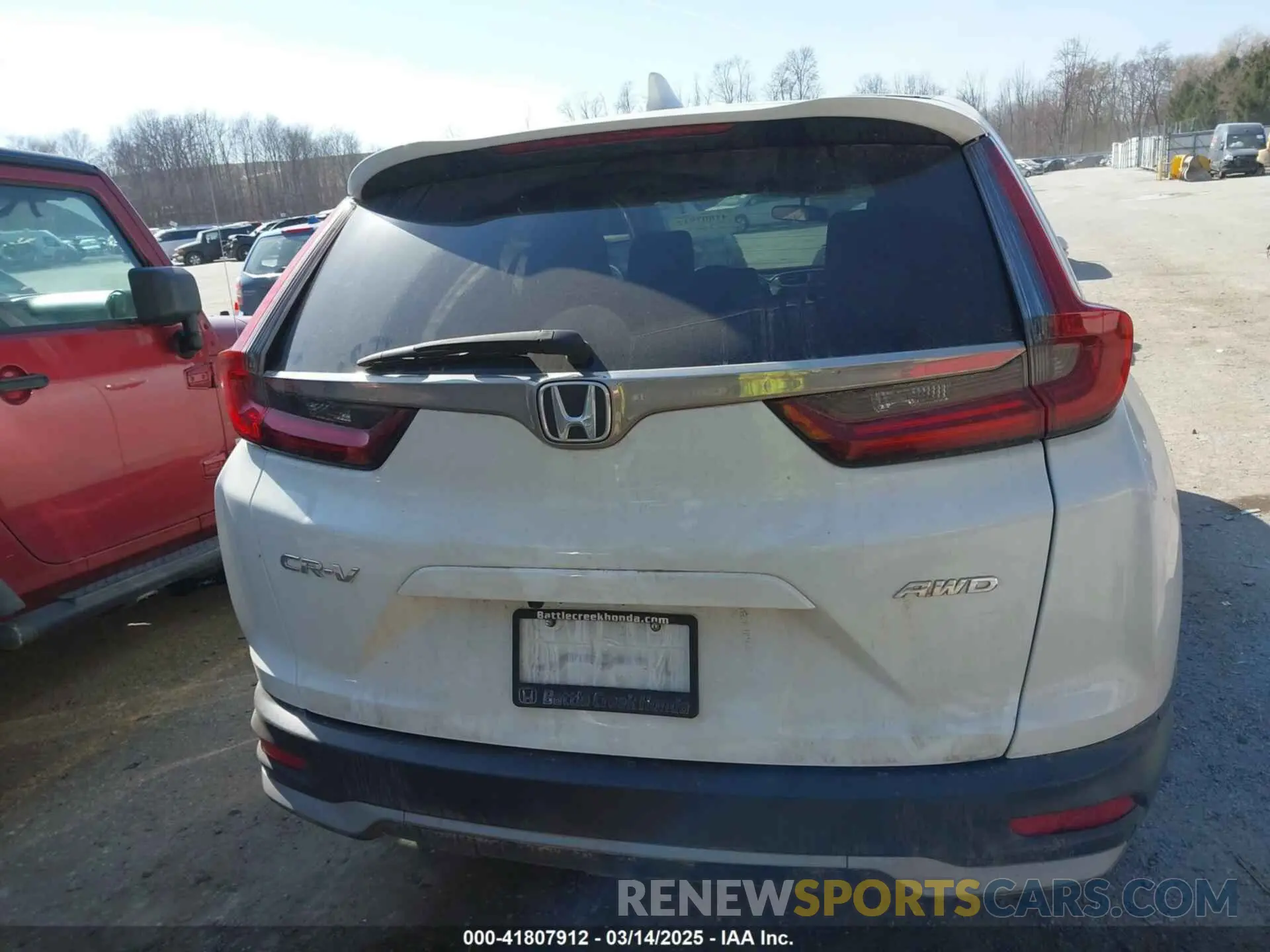 17 Photograph of a damaged car 7FARW2H57ME016192 HONDA CR-V 2021