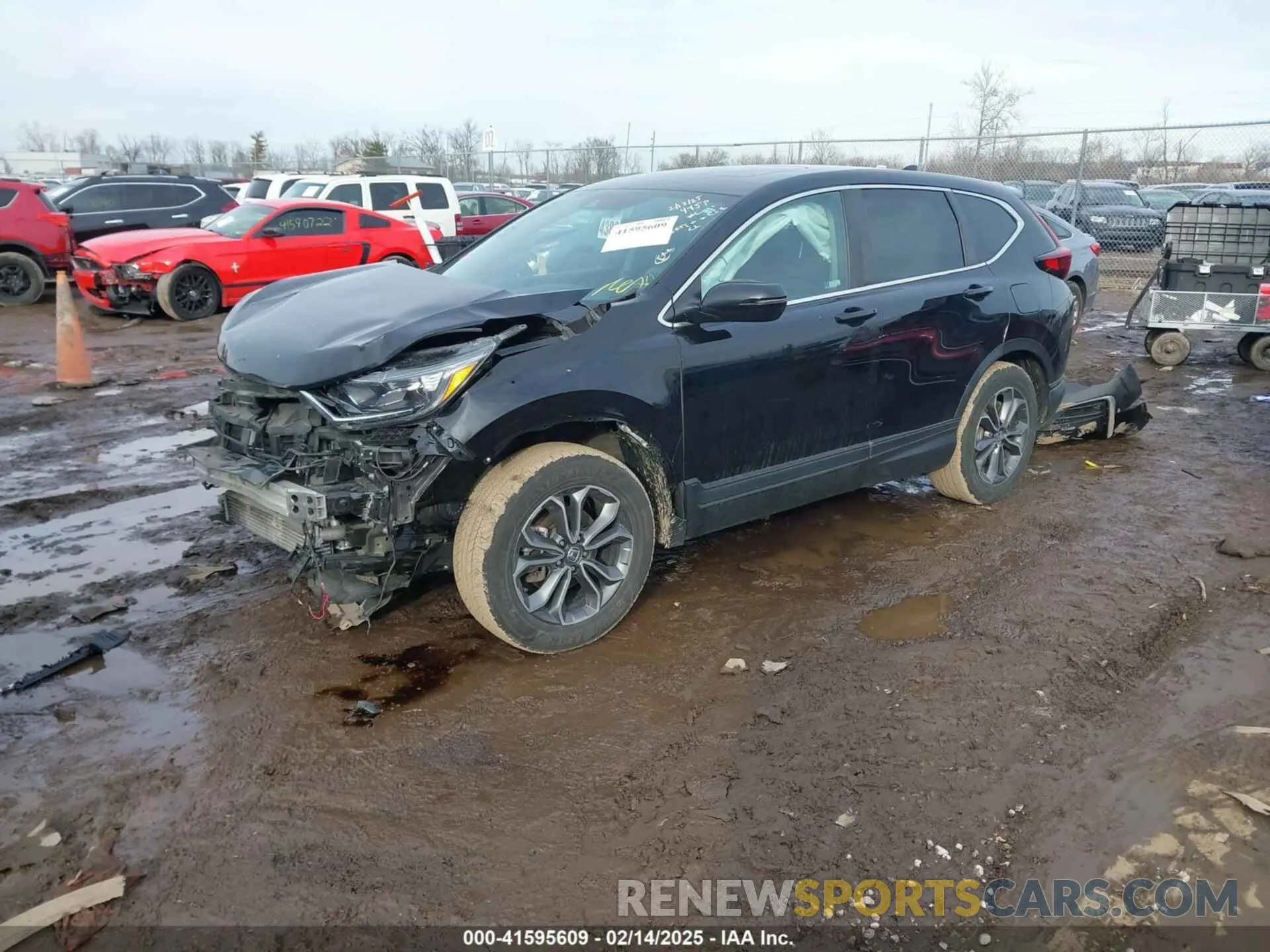 2 Photograph of a damaged car 7FARW2H58ME016525 HONDA CR-V 2021
