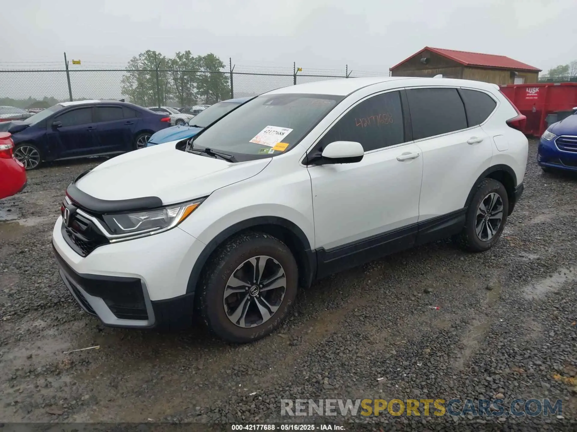 2 Photograph of a damaged car 7FARW2H75ME024356 HONDA CR-V 2021