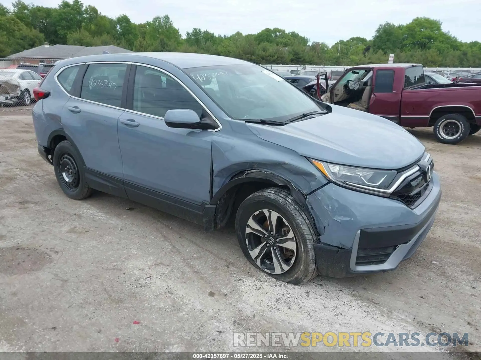 1 Photograph of a damaged car 7FARW2H76ME026763 HONDA CR-V 2021