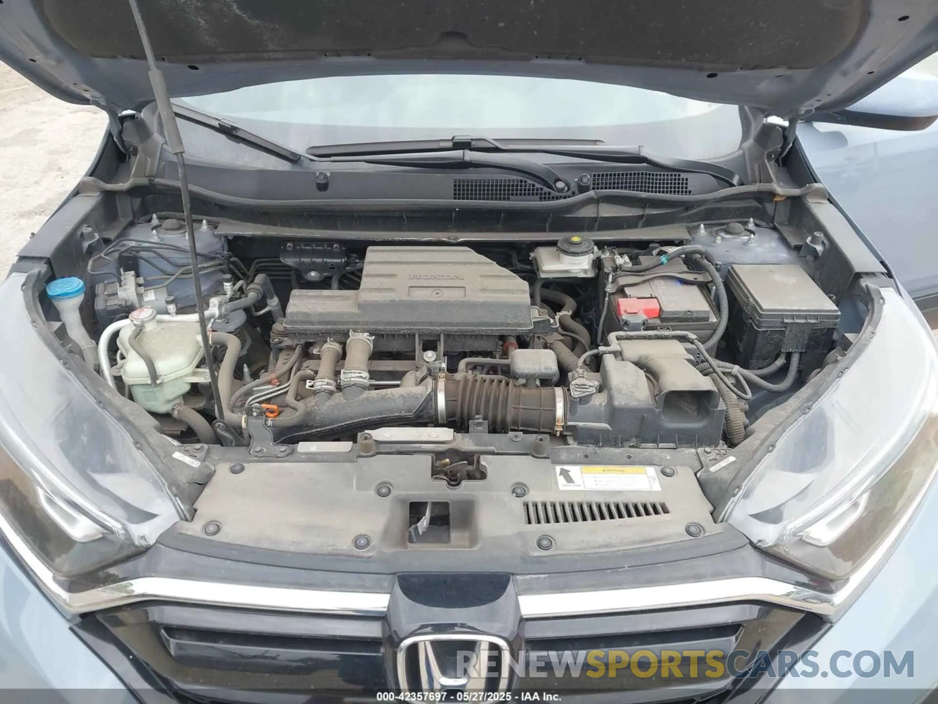 10 Photograph of a damaged car 7FARW2H76ME026763 HONDA CR-V 2021