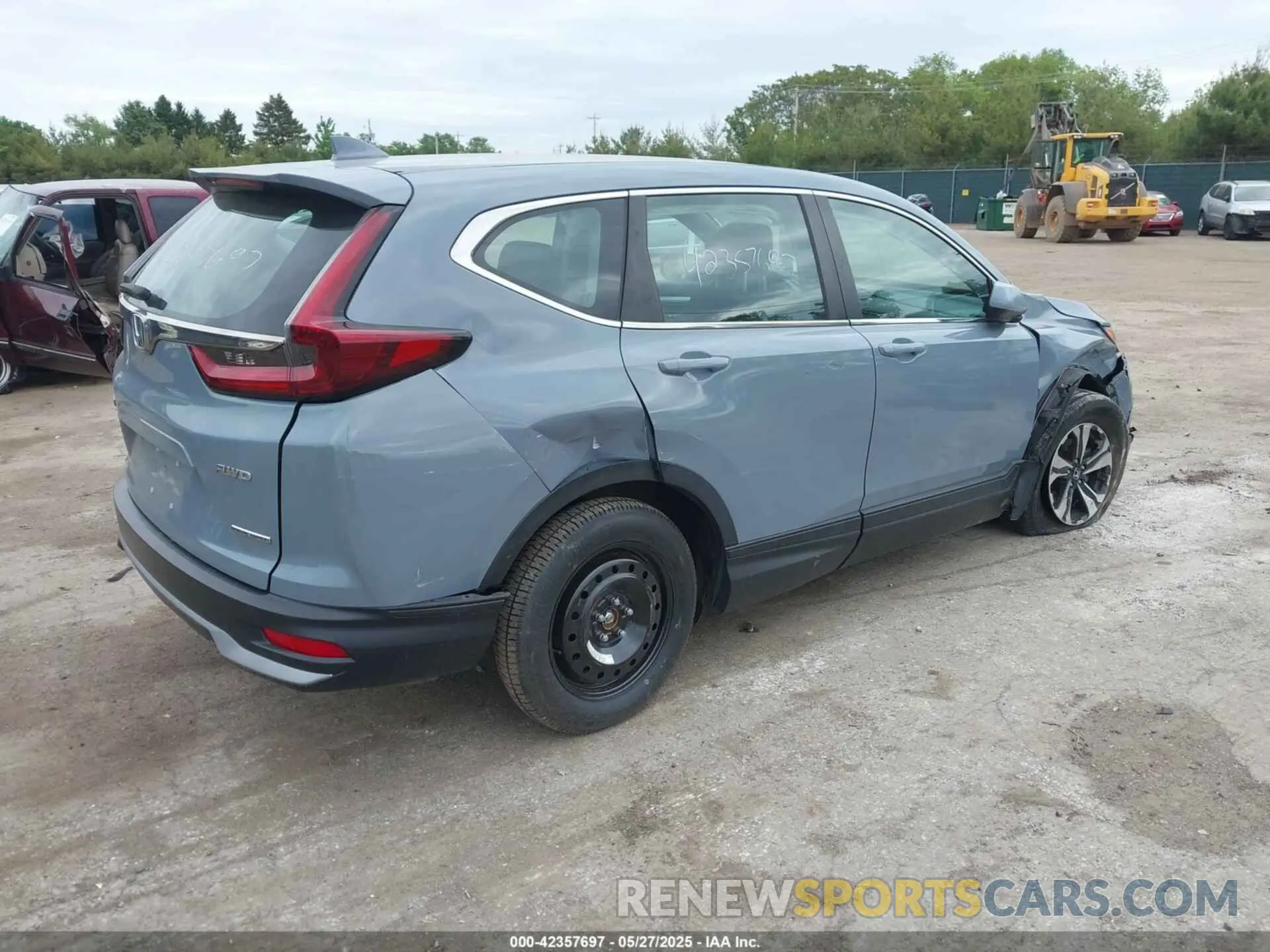 4 Photograph of a damaged car 7FARW2H76ME026763 HONDA CR-V 2021