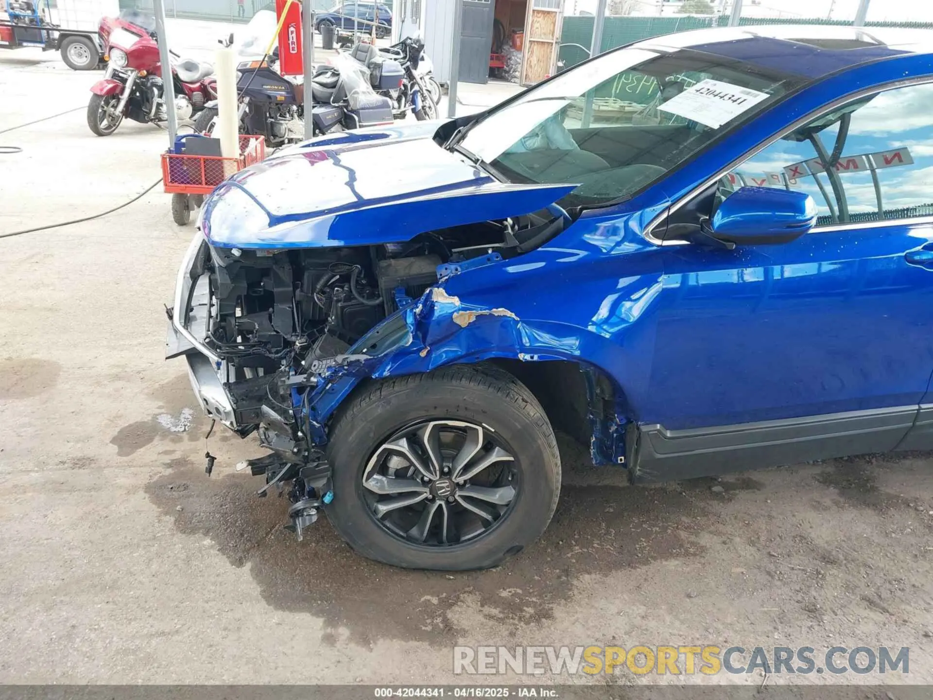16 Photograph of a damaged car 7FARW2H80ME005531 HONDA CR-V 2021