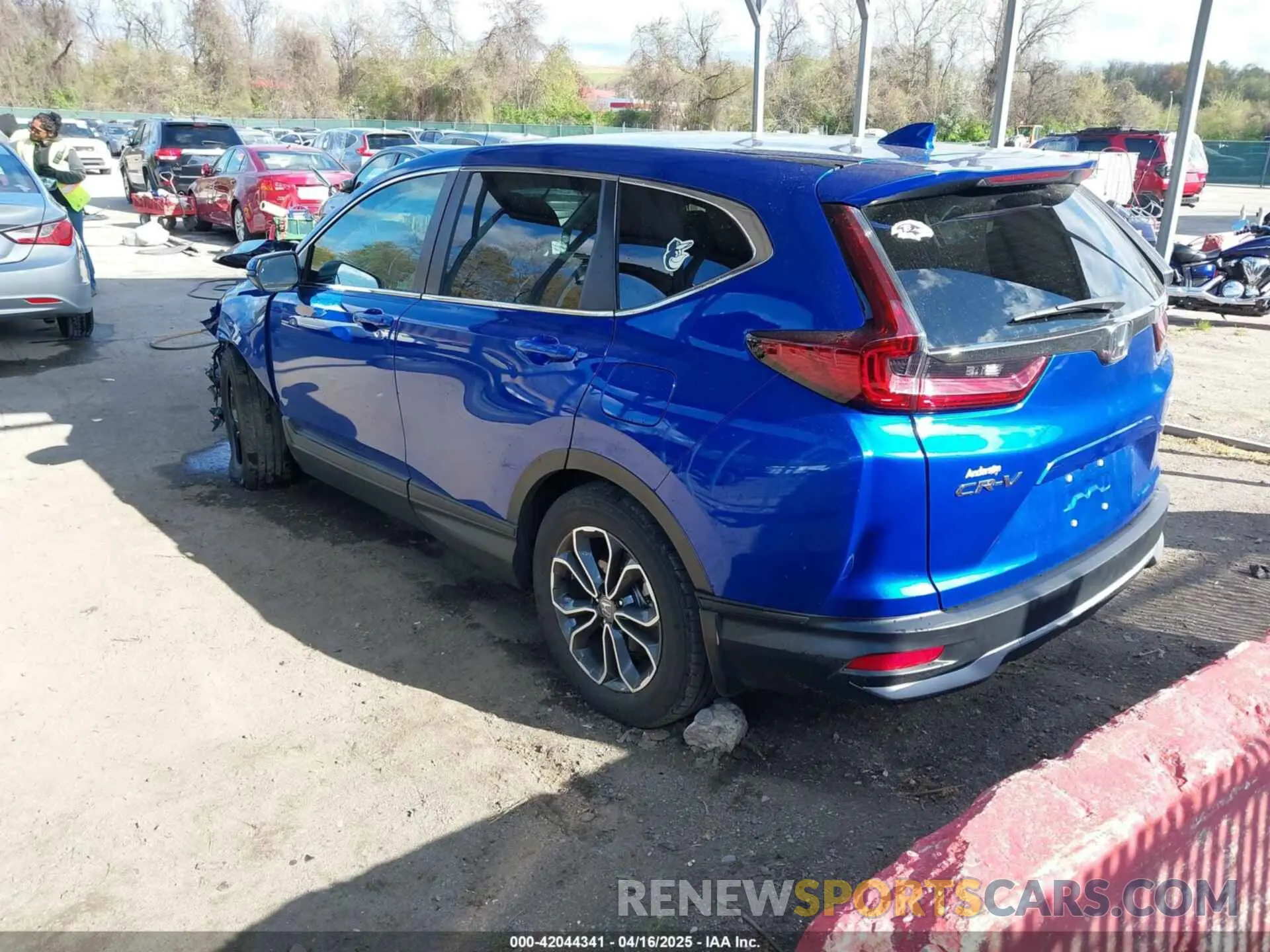 3 Photograph of a damaged car 7FARW2H80ME005531 HONDA CR-V 2021