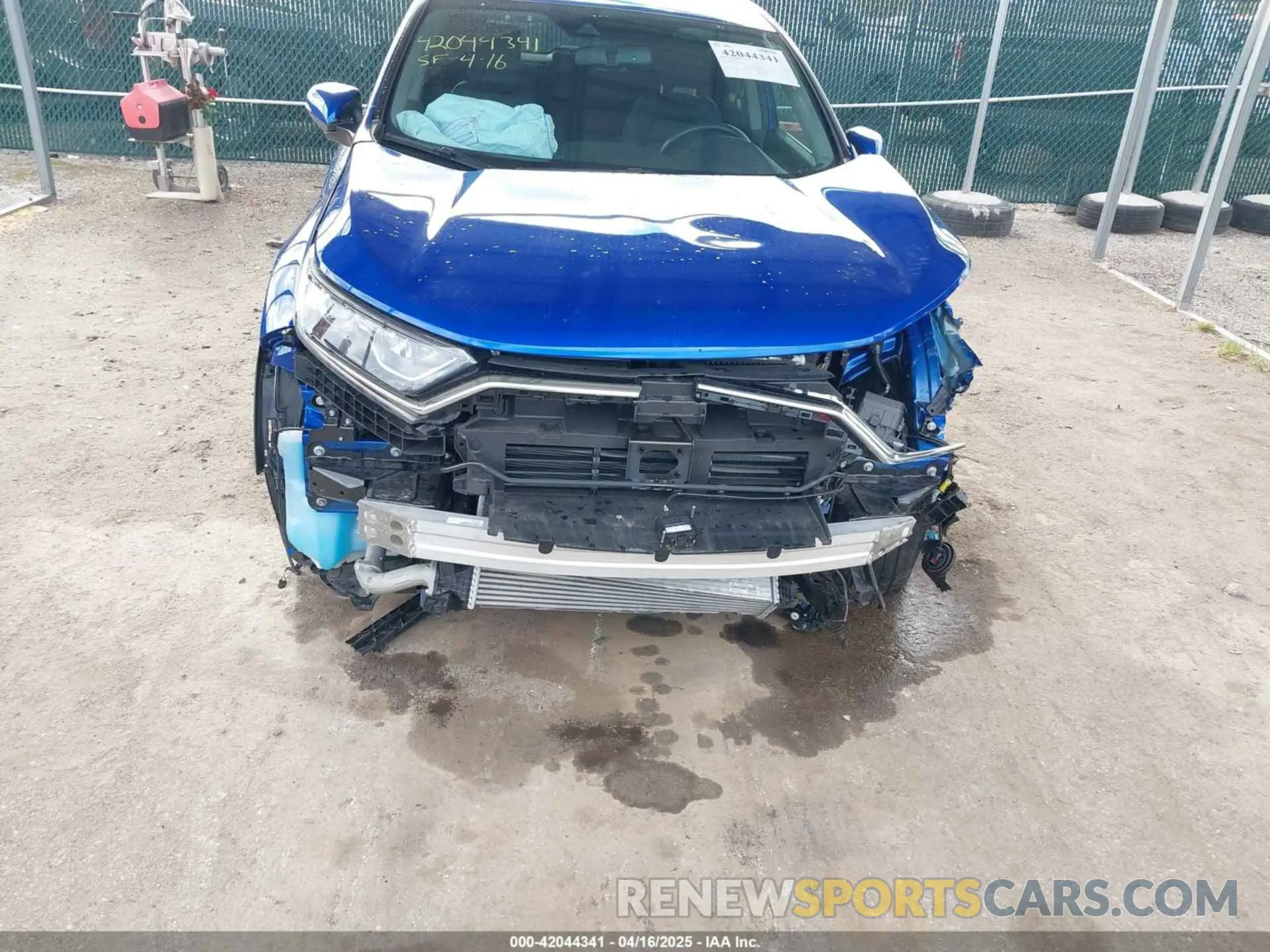 6 Photograph of a damaged car 7FARW2H80ME005531 HONDA CR-V 2021