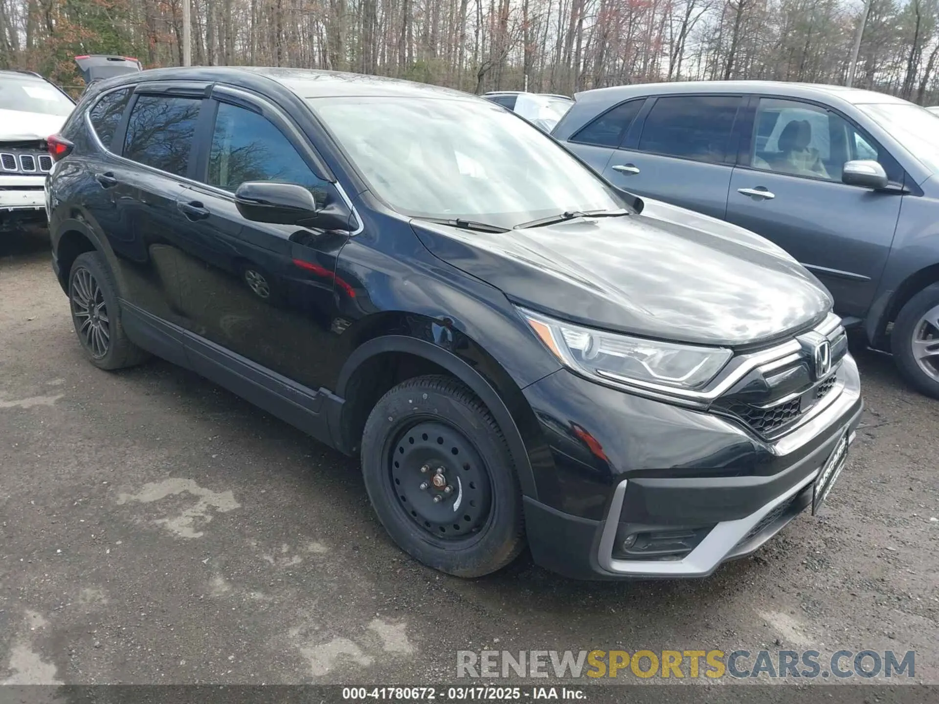 1 Photograph of a damaged car 7FARW2H82ME005689 HONDA CR-V 2021