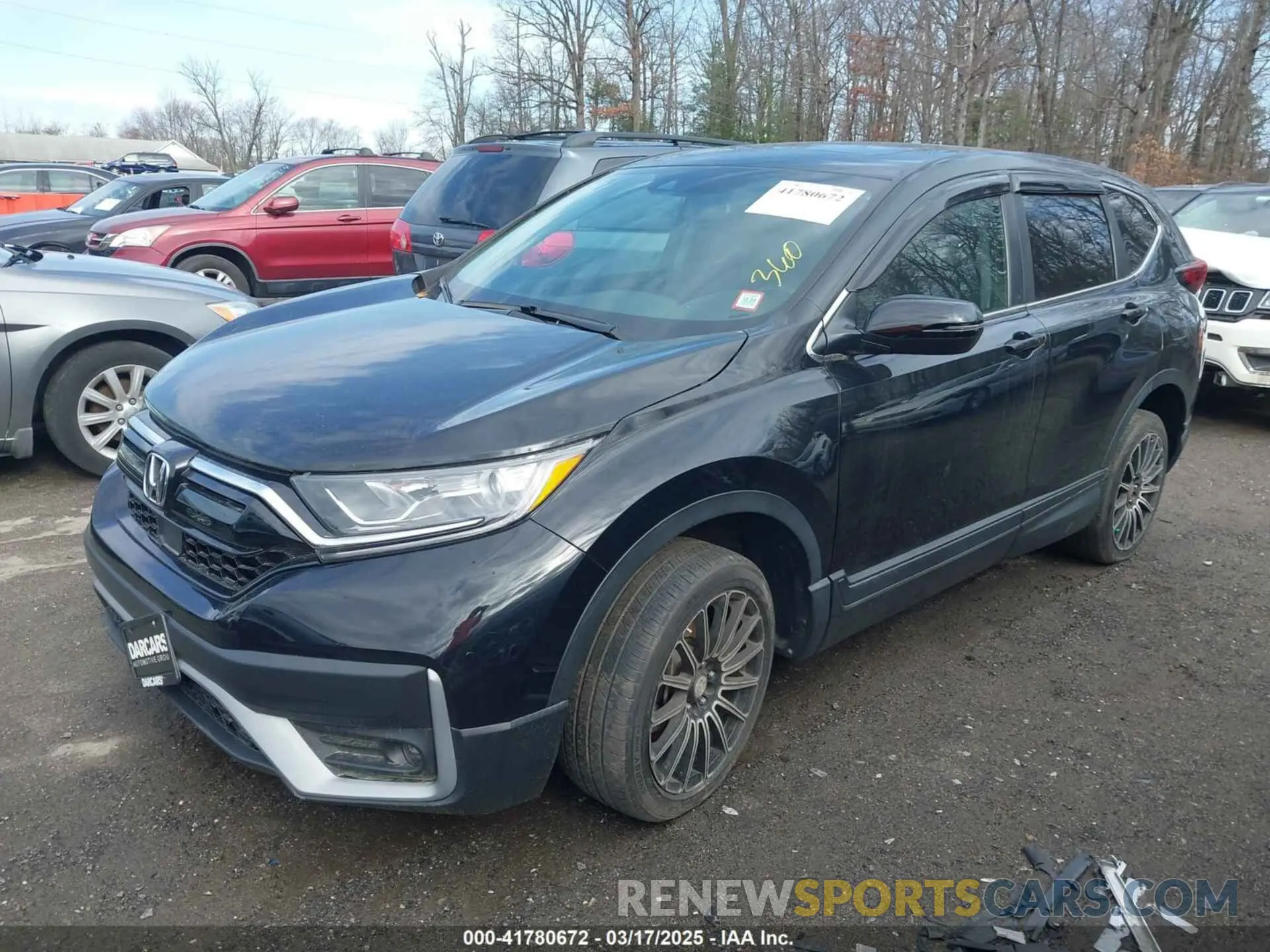 2 Photograph of a damaged car 7FARW2H82ME005689 HONDA CR-V 2021