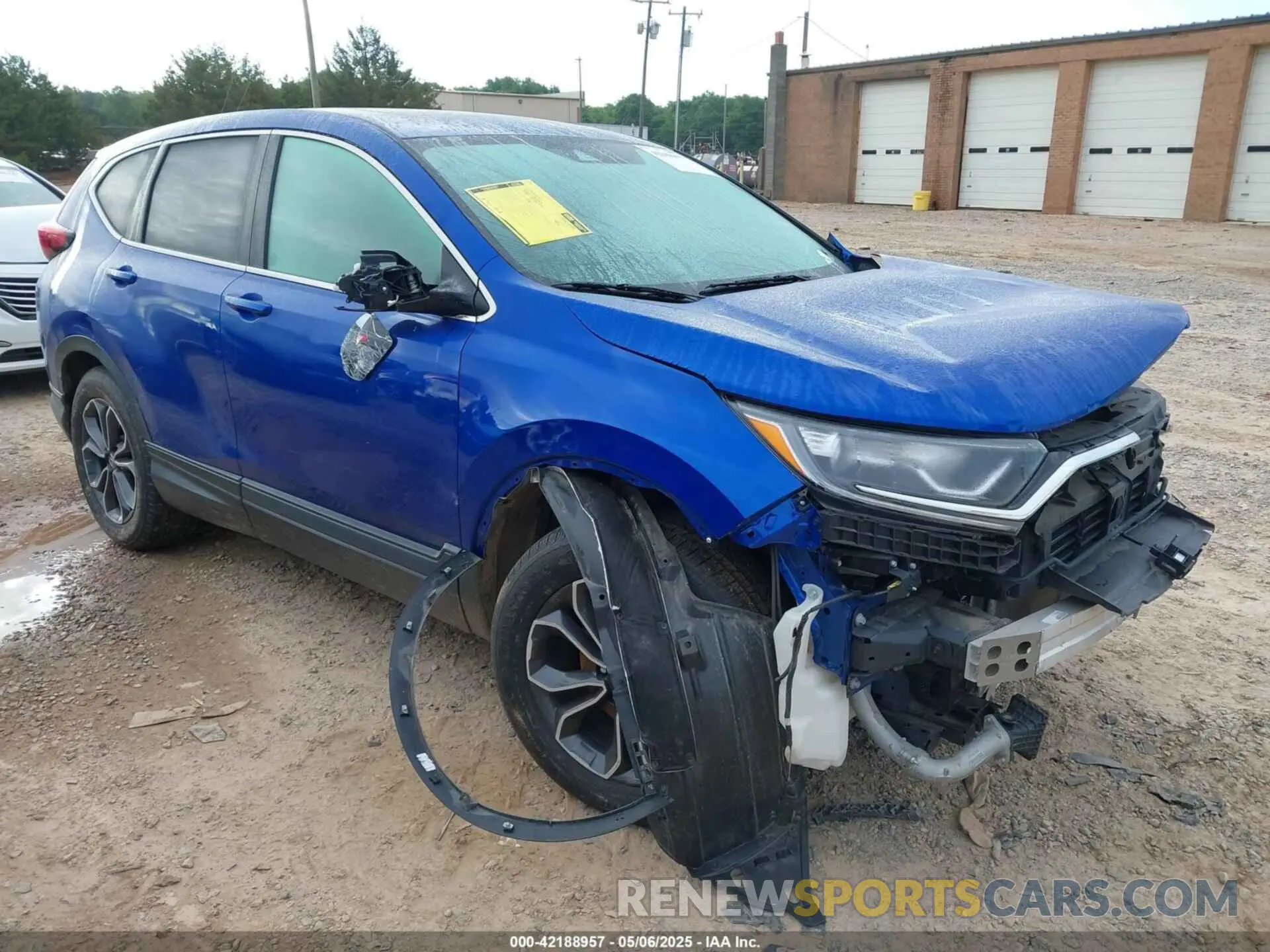 1 Photograph of a damaged car 7FARW2H82ME006776 HONDA CR-V 2021